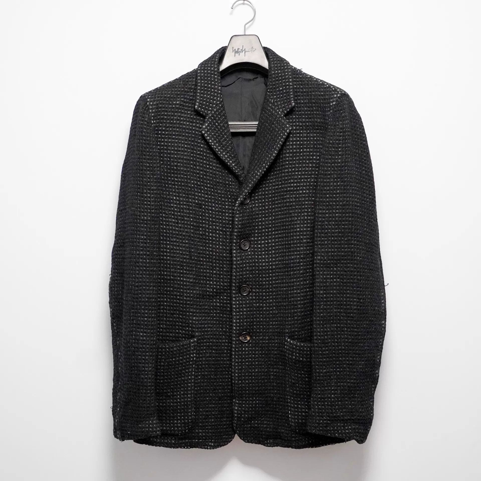 Yohji Yamamoto Yohji Yamamoto 1997AW Waffle Knit Jacket M Size US M / EU 48-50 / 2 - 1 Thumbnail