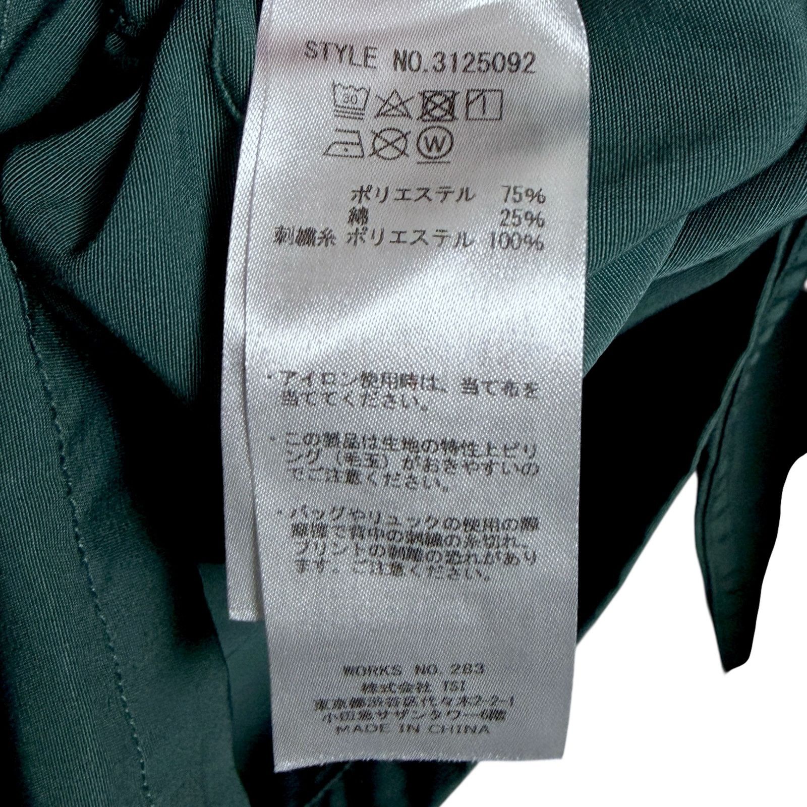 Schott Schott Brothers NYC LS Dark Green Embroidered Work Shirt L Size US L / EU 52-54 / 3 - 10 Thumbnail