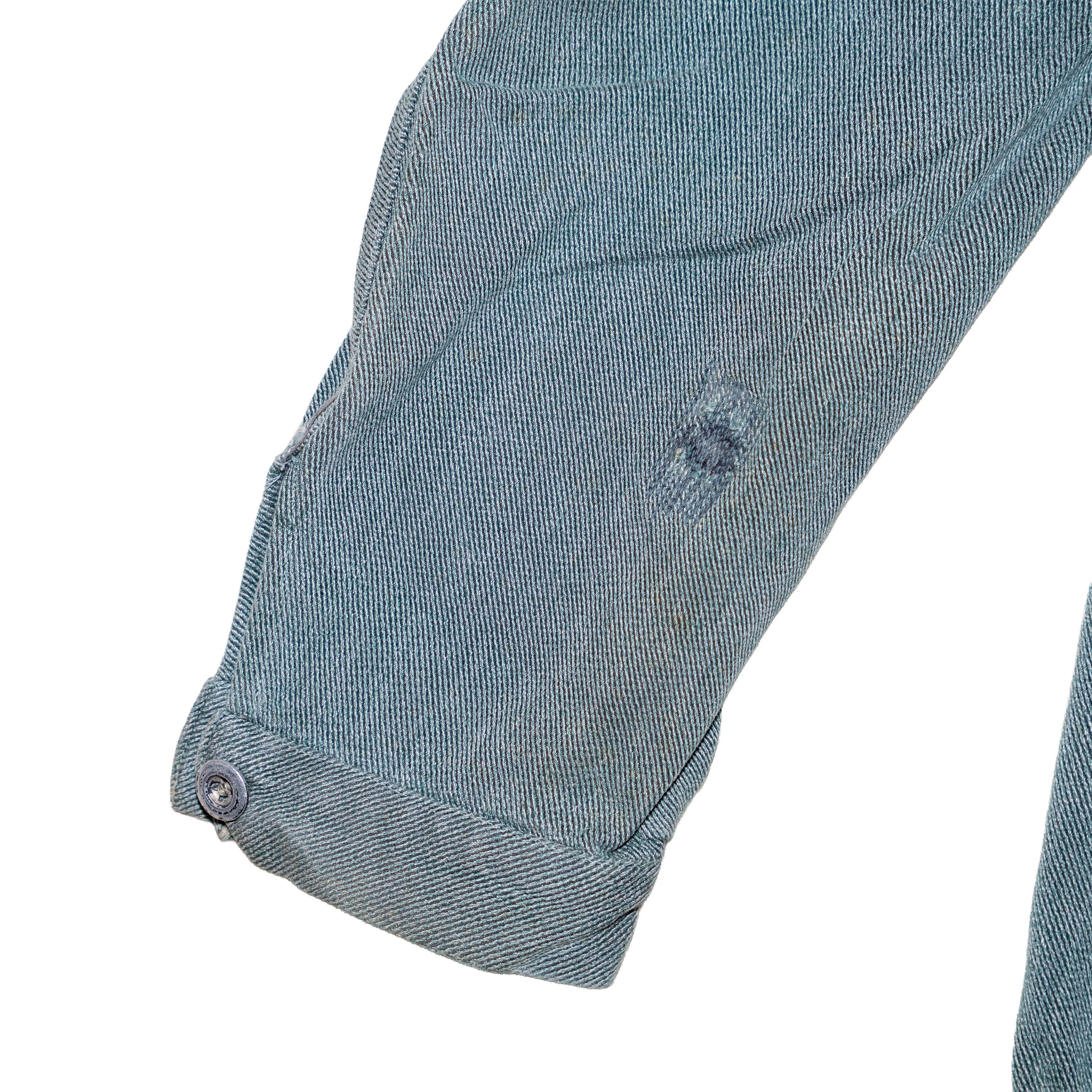 Vintage Vintage Swiss Army HBT Fatigue Jacket Denim Size US XL / EU 56 / 4 - 5 Thumbnail