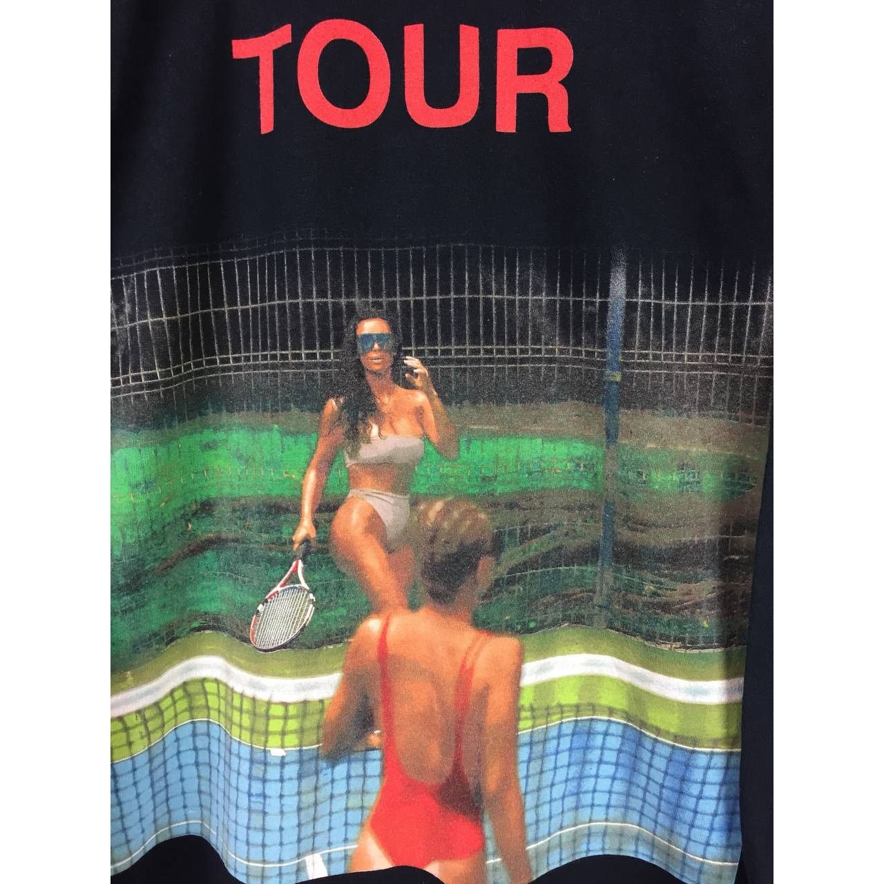Band Tees Kanye West Saint Pablo Kim Kardashian Tour Long Sleeve Tee Size US L / EU 52-54 / 3 - 4 Thumbnail