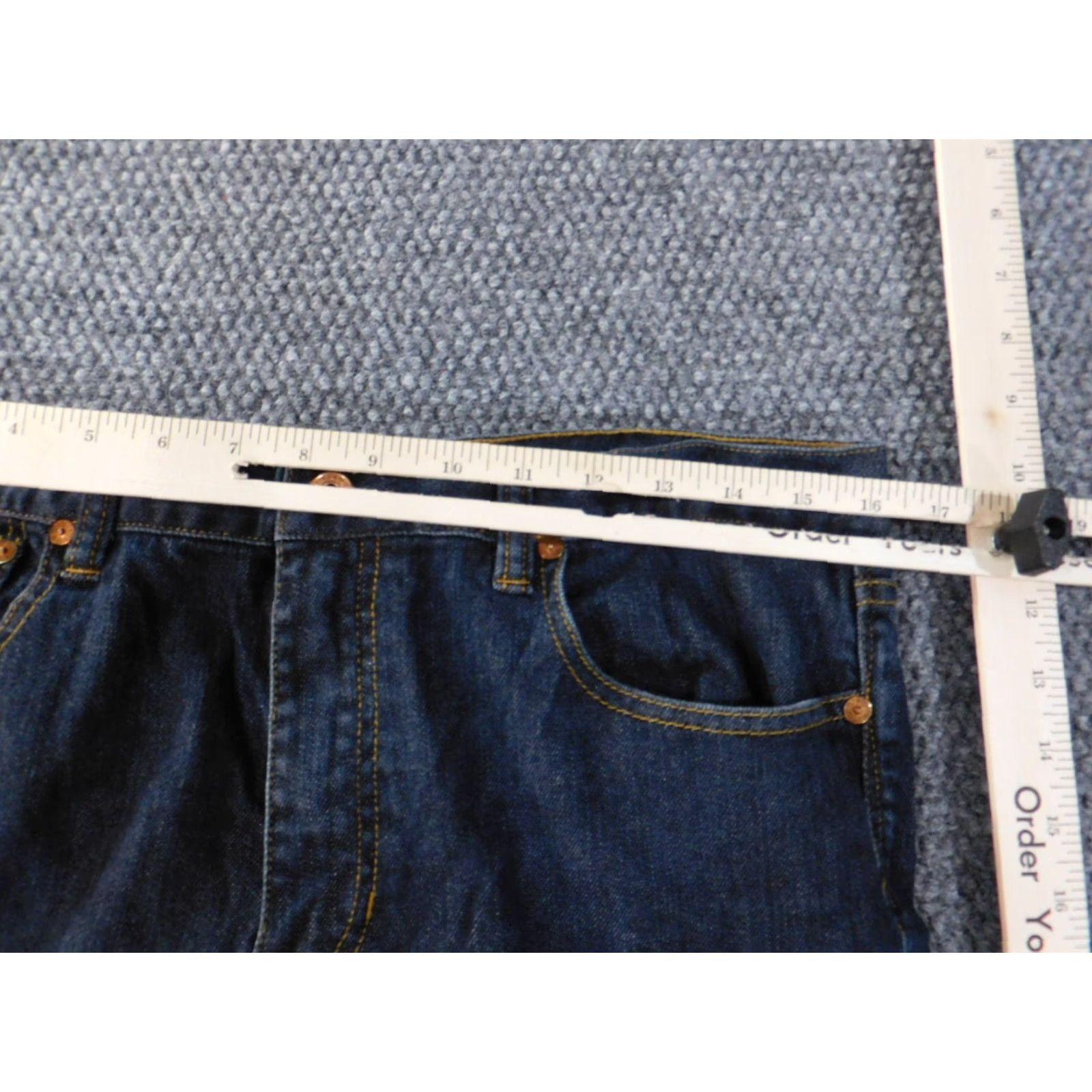 Polo Ralph Lauren Ralph Lauren Sport Jeans Womens Size 31 Blue Straight Denim Tight Fit 25in Inseam Comfort Zipper Regular Rise: N/A–ask if needed Size 24" / US 00 / IT 34 - 5 Thumbnail