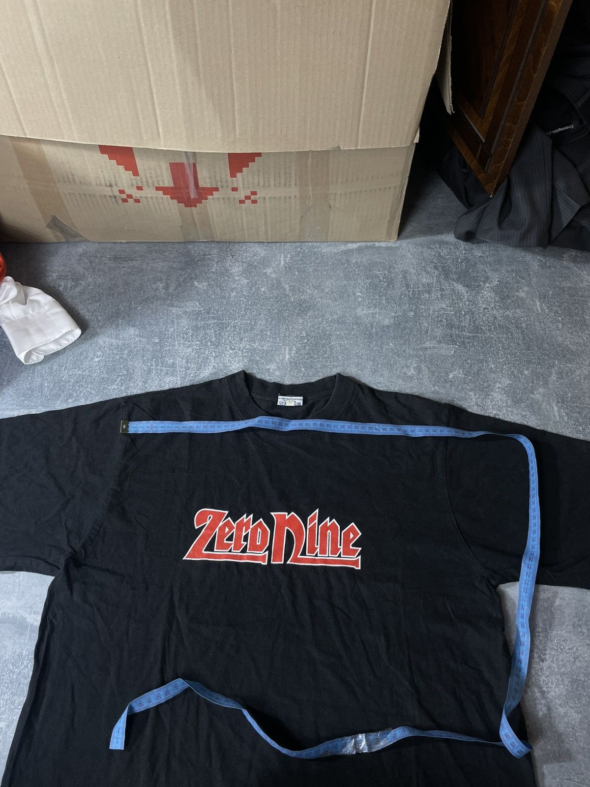 QUITE MAN SHOUTING Zero Nine vintage tee by James Harvest