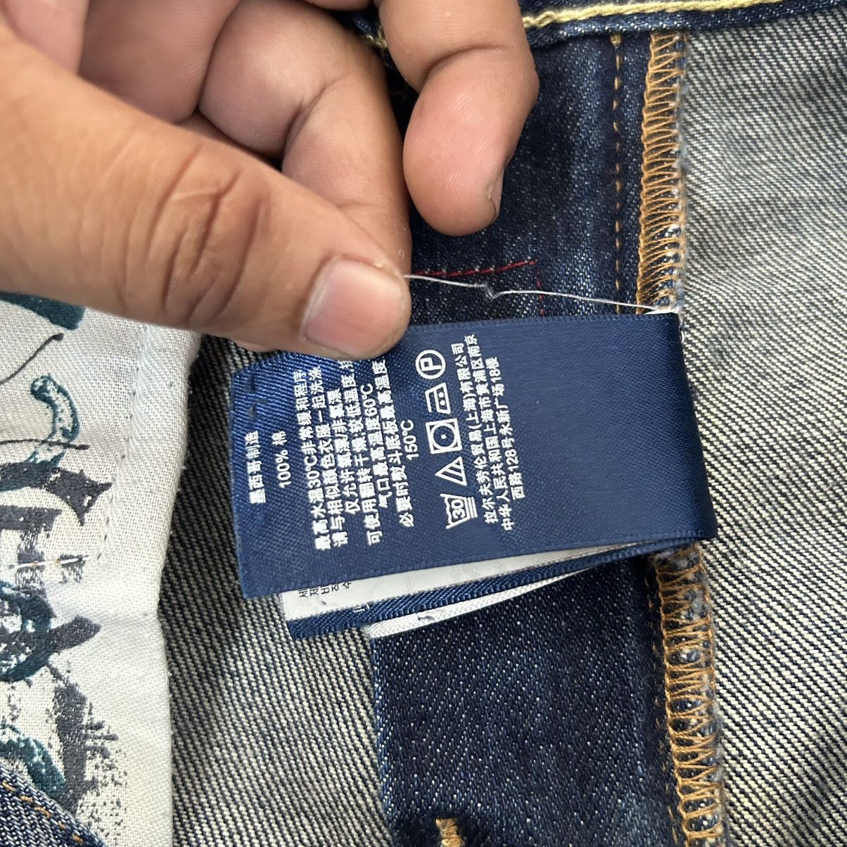Ralph Lauren Vintage Polo Ralph Lauren Slim Fit Distressed Denim Size US 35 - 19 Thumbnail