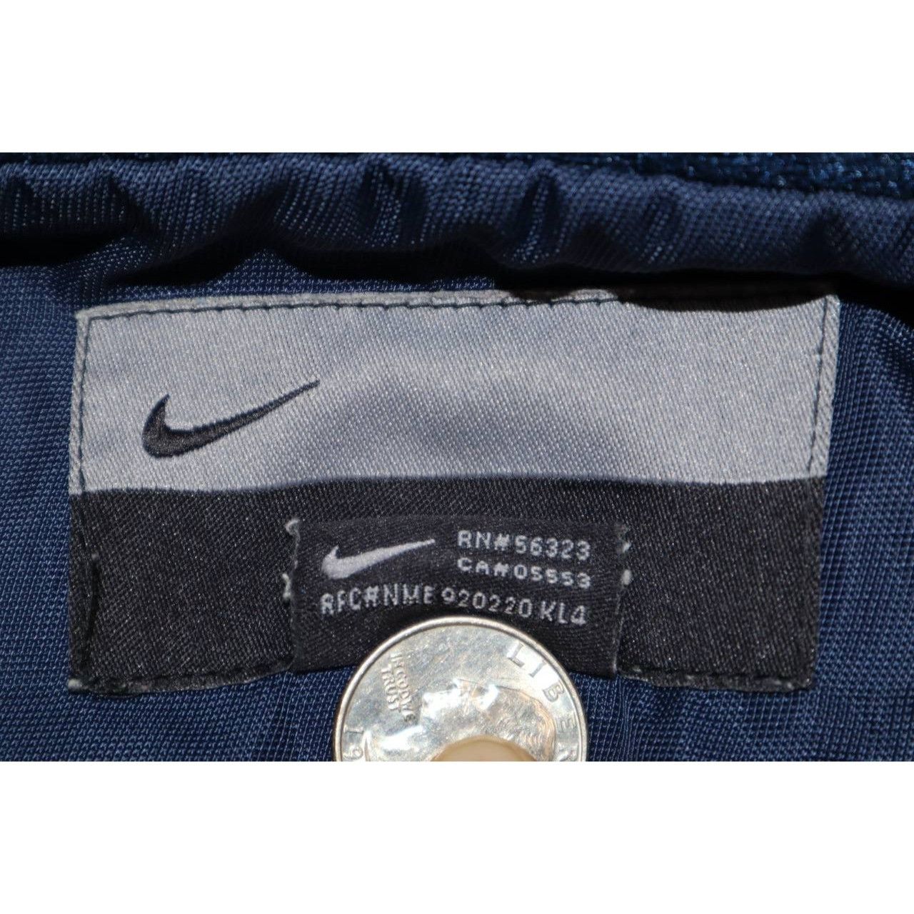 Nike Vintage Nike 2XL Blue Hooded Windbreaker Jacket Full Zip Size US XXL / EU 58 / 5 - 8 Thumbnail
