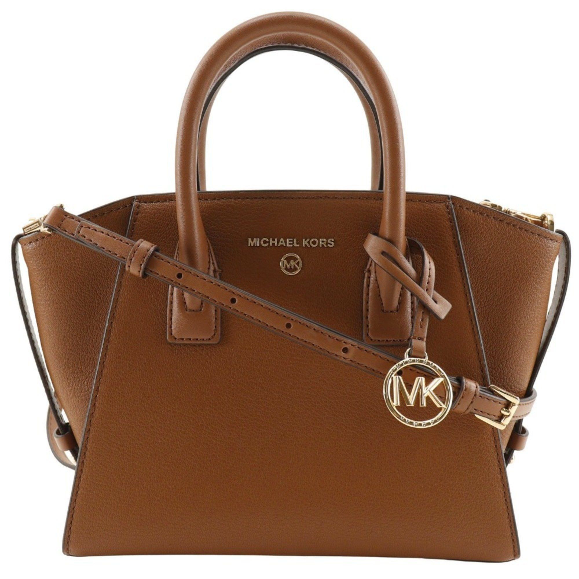 Michael Kors Michael Kors Avril Handbag Shoulder 30H1G4VS5L Leather Brown 2way Women's Size ONE SIZE - 1 Thumbnail