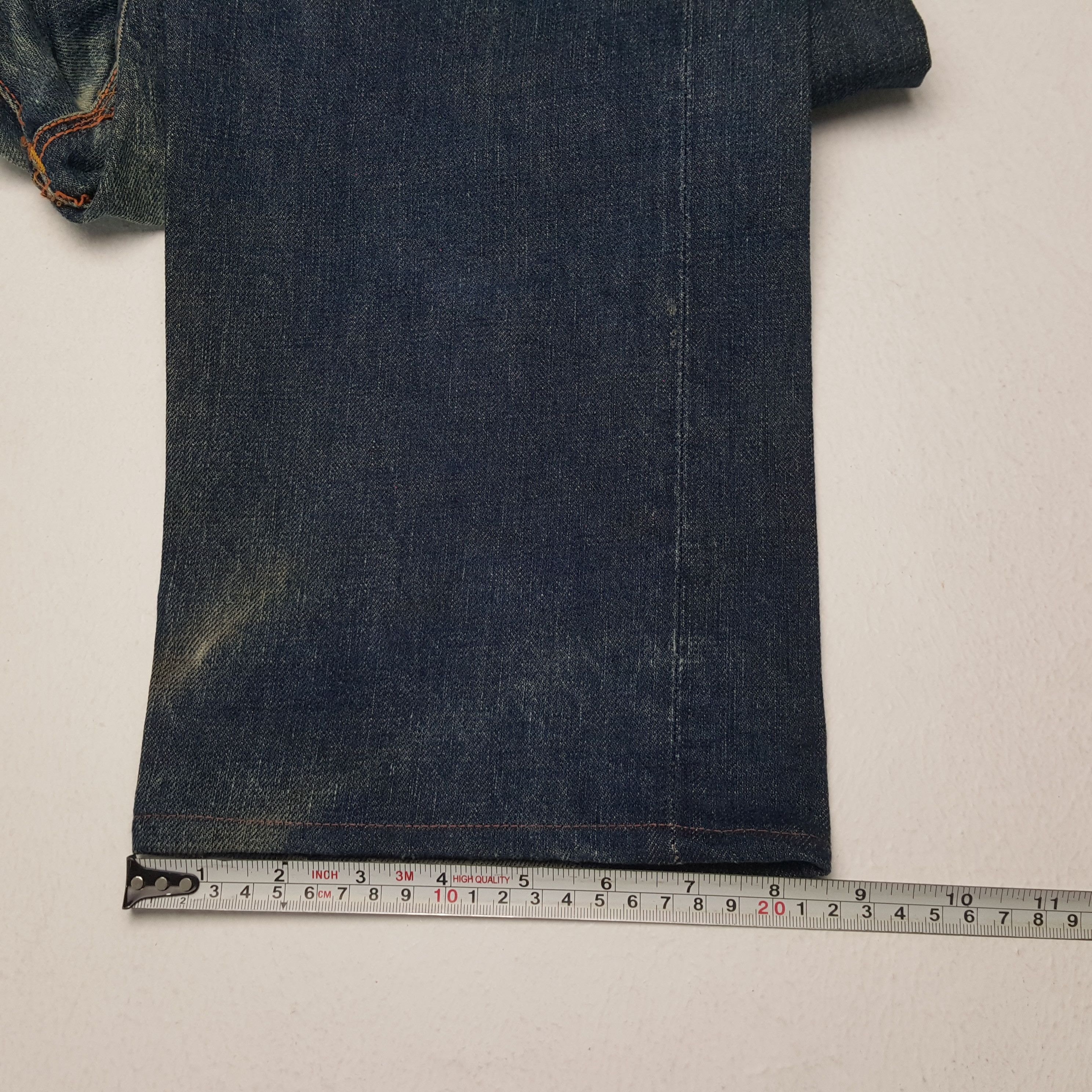 Evisu × Japanese Brand × Vintage EVIS Japanese Brand Streetwear Custom Daicock Style Jeans Size US 29 - 11 Thumbnail