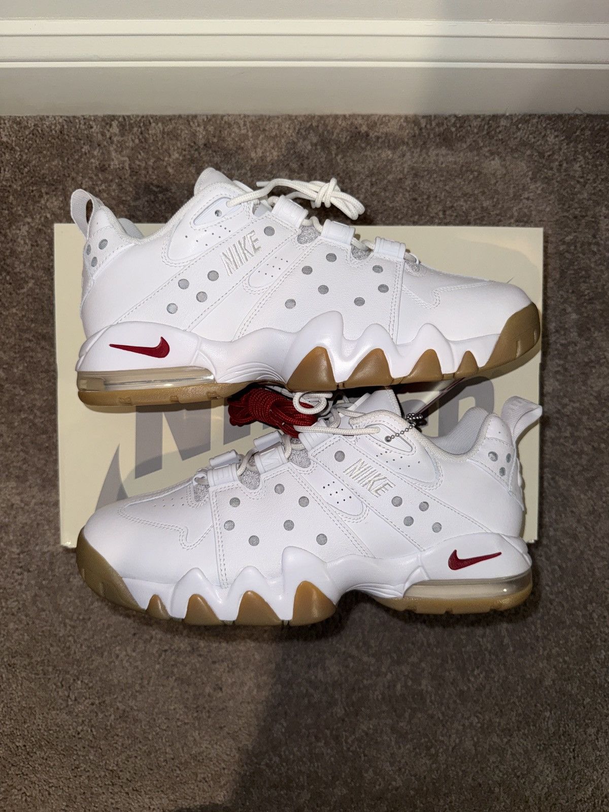 Nike × Supreme Supreme / Nike SB Air Max 2 CB '94 Low White Gum Size 9.5 Size US 9.5 / EU 42-43 - 3 Thumbnail