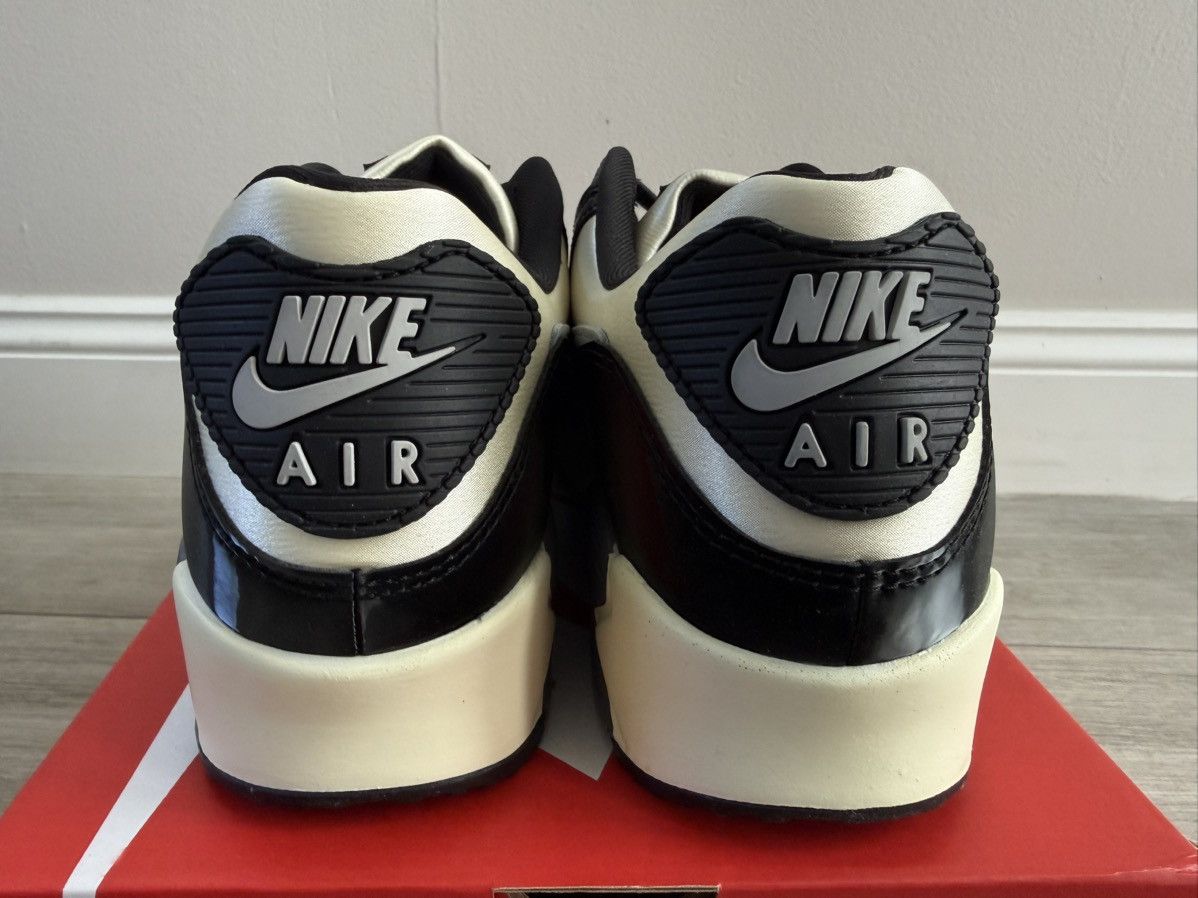 Nike Men's Nike Air Max 90 Smoke Grey Crocodile Sail Black Sz 12 Size US 12 / EU 45 - 7 Thumbnail