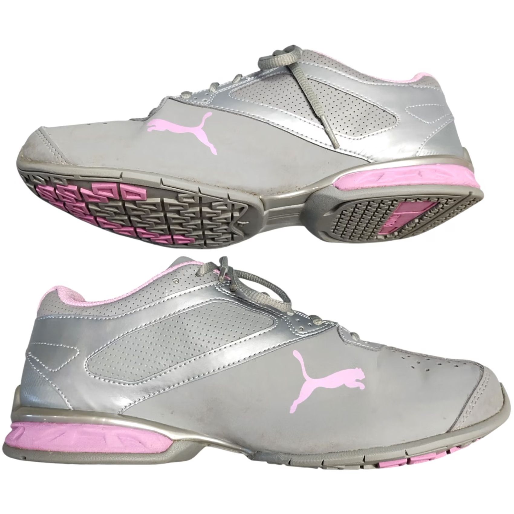 Puma Puma Tazon 6 SL Sneakers Women's US Size 9.5 Gray Pink Athletic Running Lace Up - Size 9.5 Womens Comfort Size US 10 / IT 40 - 2 Thumbnail