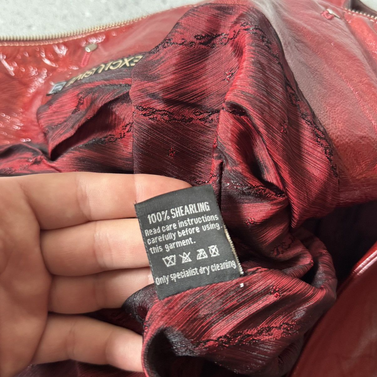 Hysteric Glamour Amazing Vintage Y2K Red Leather Jacket Size S / US 4 / IT 40 - 17 Thumbnail
