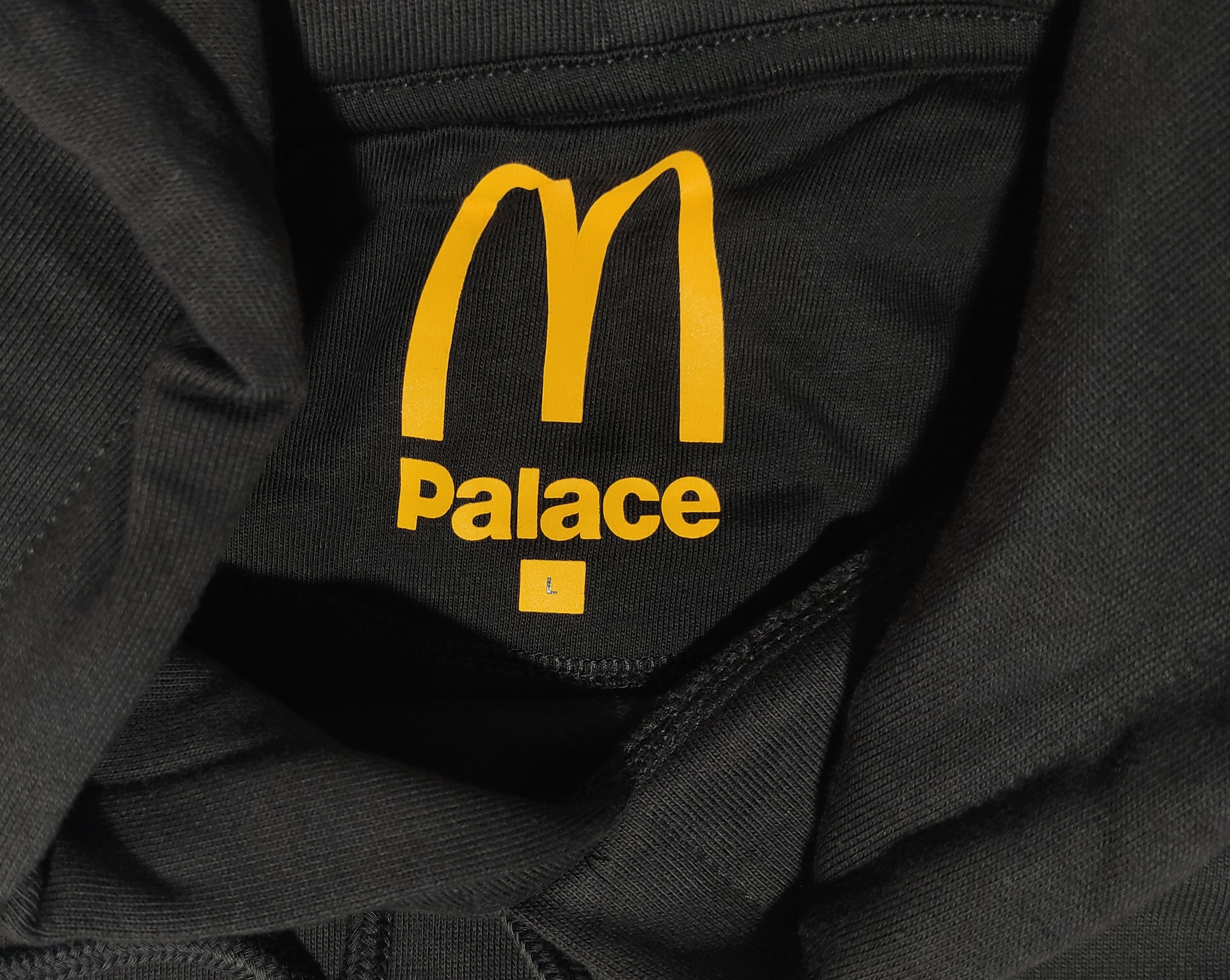 Palace Palace X McDonald's LOGO HOOD BLACK SIZE L Size US L / EU 52-54 / 3 - 3 Thumbnail