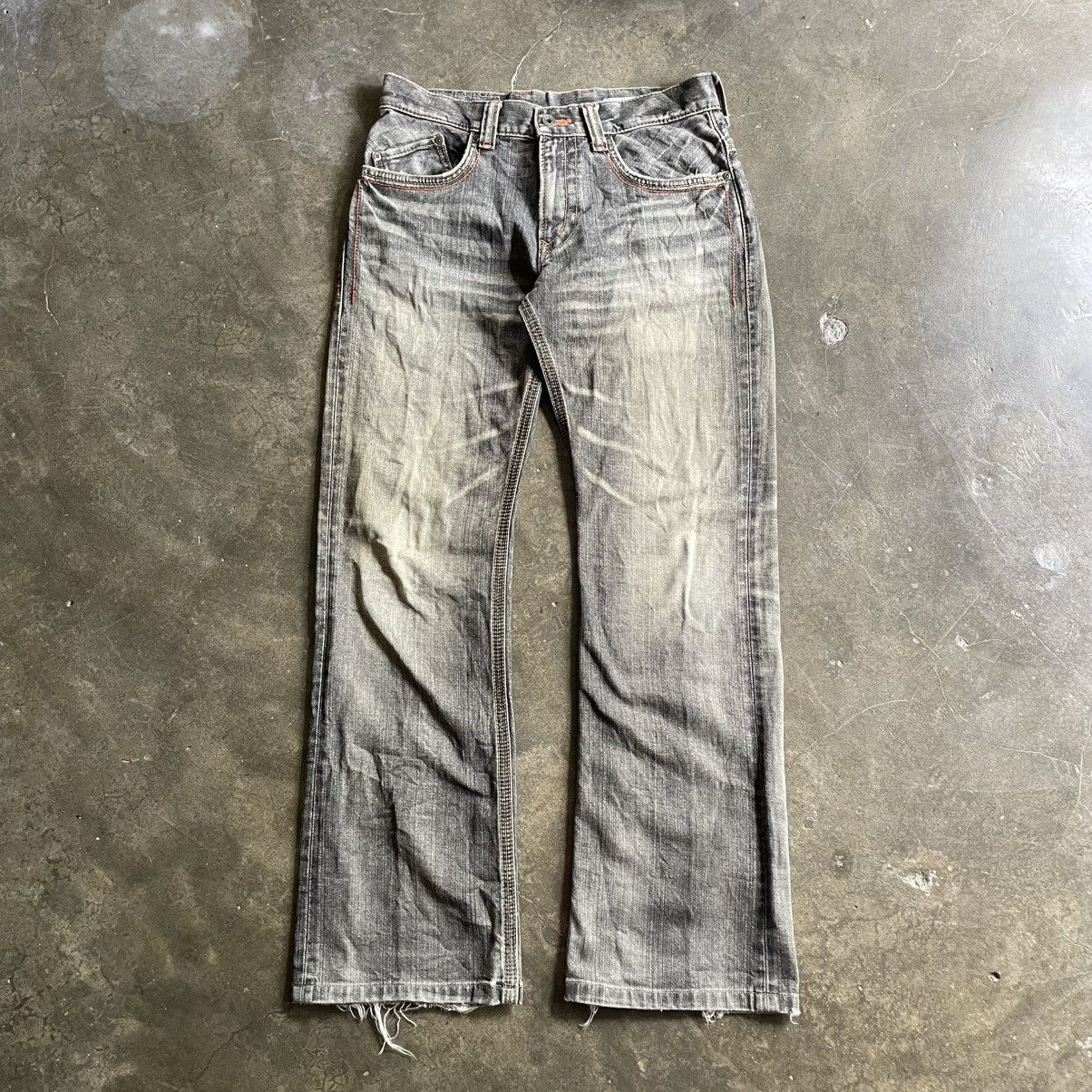 Edwin Vintage Edwin Exclusive Distress Mud Washed Distressed 🍒 Size US 30 / EU 46 - 1 Thumbnail