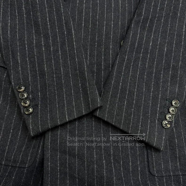 Hermes Hermes Wool Striped Overcoat Size US S / EU 44-46 / 1 - 4 Thumbnail