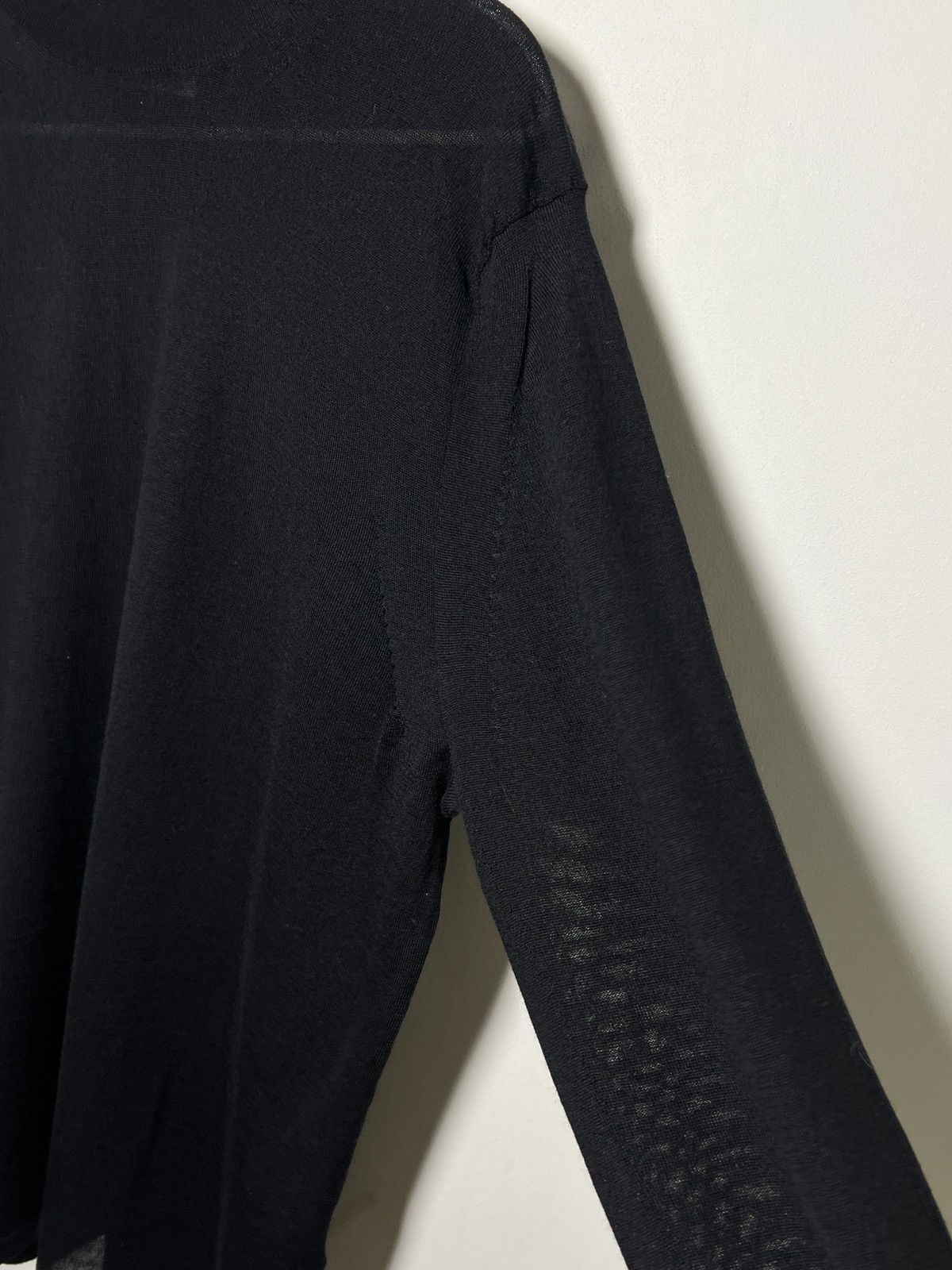 Acne Studios acne studios y2k black wool turtleneck Size US L / EU 52-54 / 3 - 5 Thumbnail