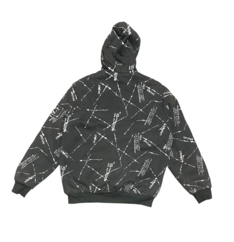 If Six Was Nine Vintage God Punks Fur Jacket Hoodie Sun Faded Size US L / EU 52-54 / 3 - 3 Thumbnail