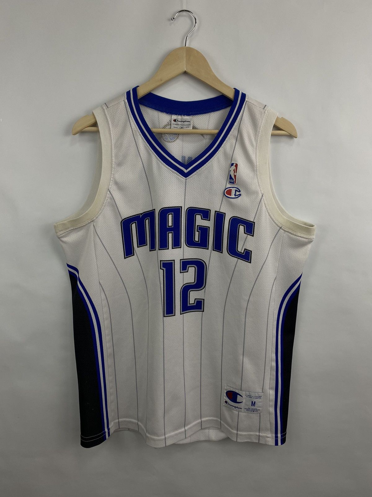 Champion 🇺🇸 Vintage Champion Orlando Magic Howard 12 jersey shirt NBA Size US M / EU 48-50 / 2 - 3 Thumbnail