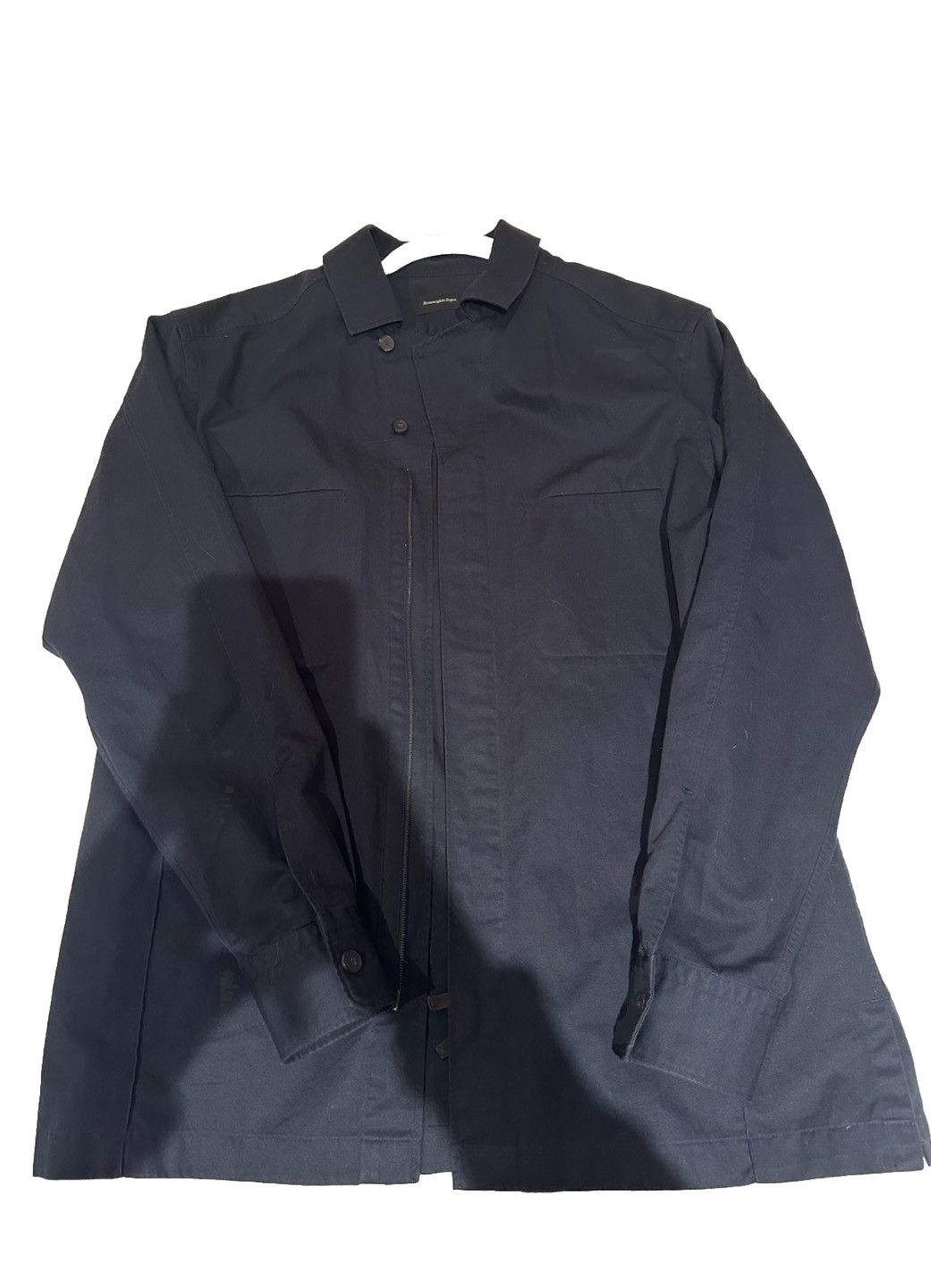 Ermenegildo Zegna Ermenegildo Zegna zip up shirt/jacket Size US S / EU 44-46 / 1 - 1 Thumbnail