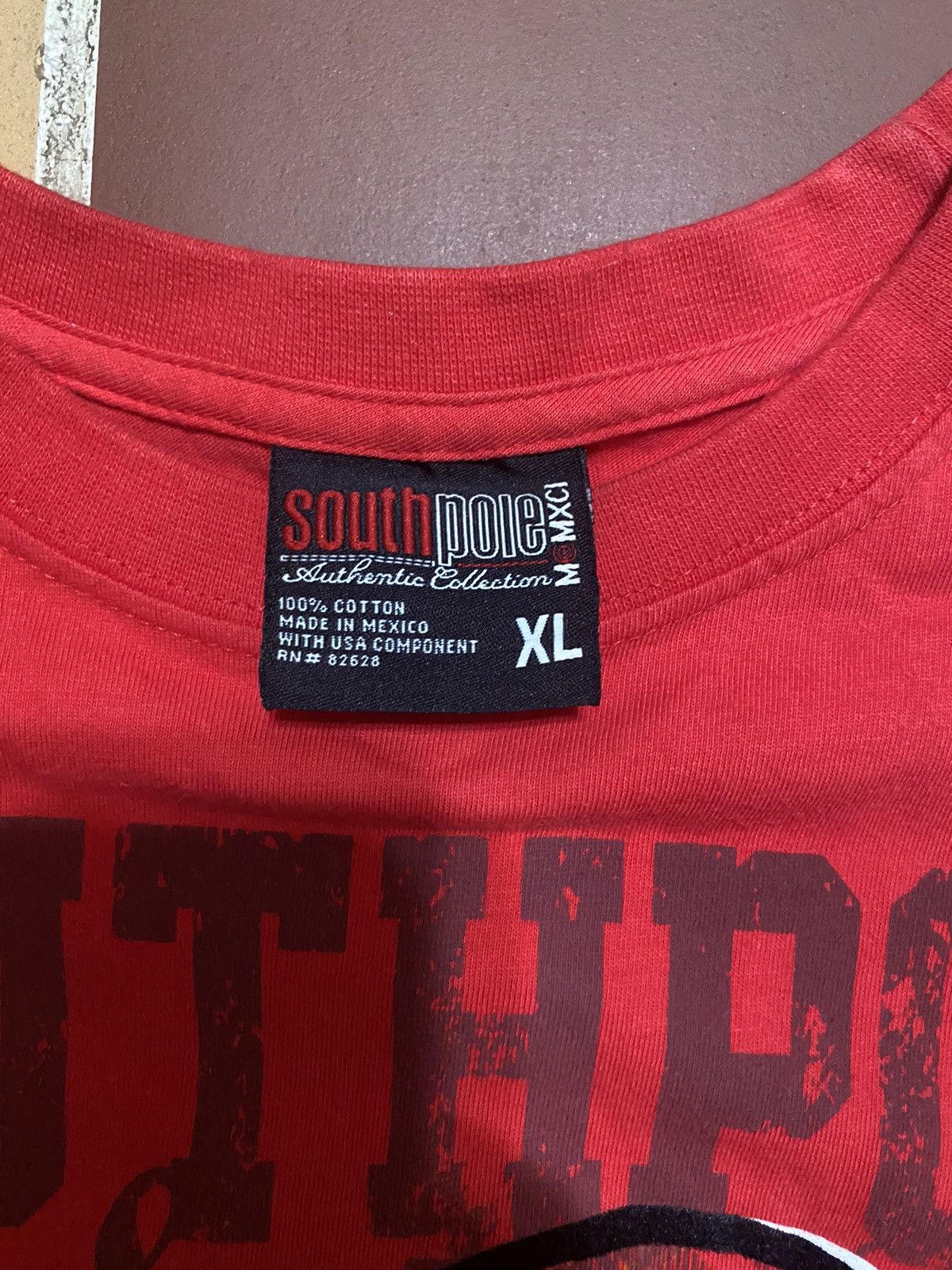 Southpole × Vintage Vintage Y2K SouthPole red skater tee Size US XL / EU 56 / 4 - 3 Thumbnail