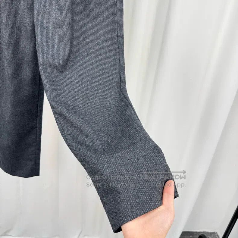 Acne Studios Acne Studios Striped lining cashew flower wool casual long Size US 44 / EU 60 - 4 Thumbnail