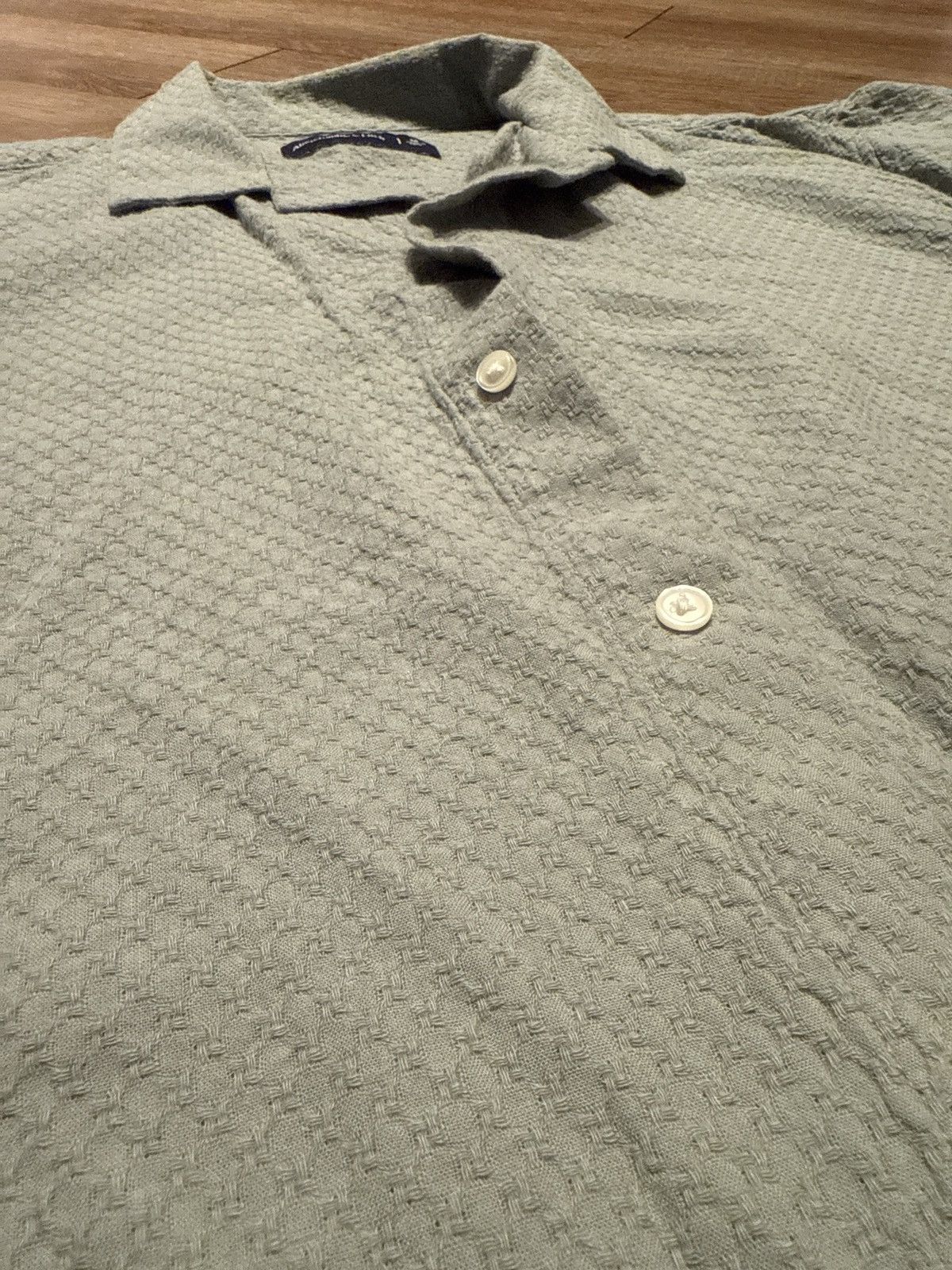 Abercrombie & Fitch Abercrombie Short Sleeve Button-Up Size US M / EU 48-50 / 2 - 1 Thumbnail