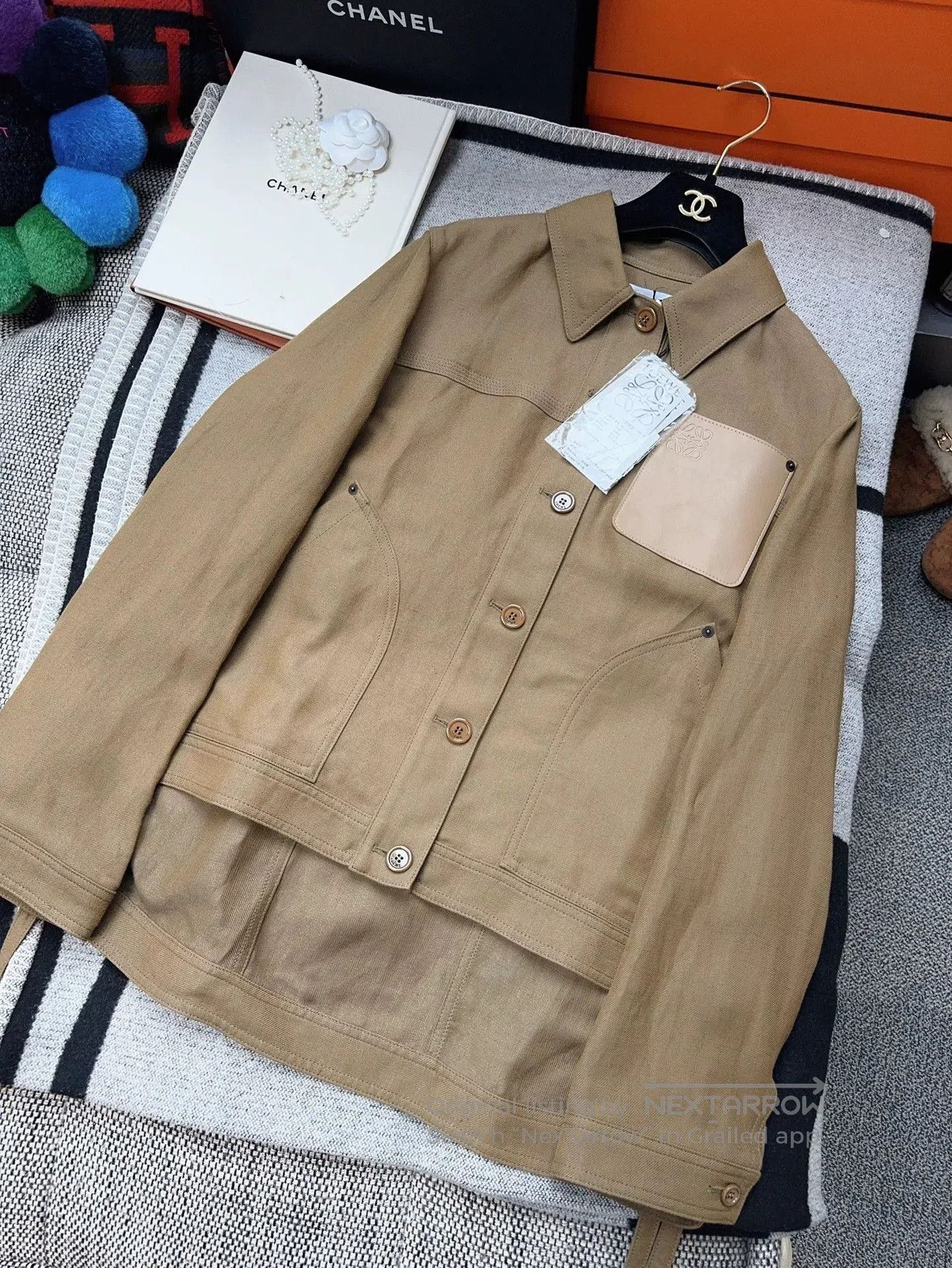 Loewe Loewe Khaki Patch Pocket Jacket. Size US M / EU 48-50 / 2 - 3 Thumbnail