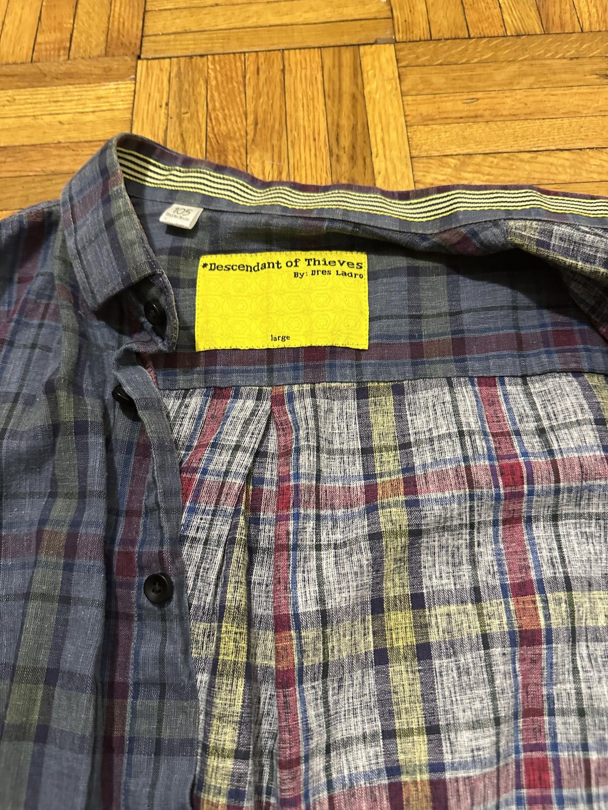 Descendant of Thieves Descendant of Thieves Vintage Plaid Button-Up Shirt - Large Size US L / EU 52-54 / 3 - 2 Thumbnail