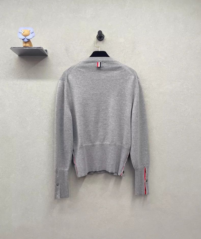 Thom Browne Thom Browne Grey Schnauzer sweater for puppy Size US S / EU 44-46 / 1 - 2 Thumbnail