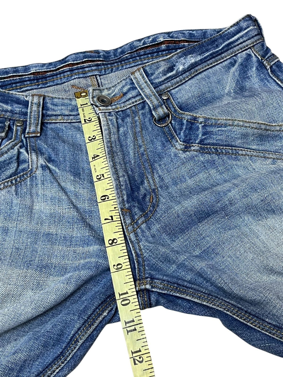 Nicole Club SICK🔥NICOLE CLUB FOR MEN DISTRESSED FLARED JEANS Size US 34 / EU 50 - 16 Thumbnail