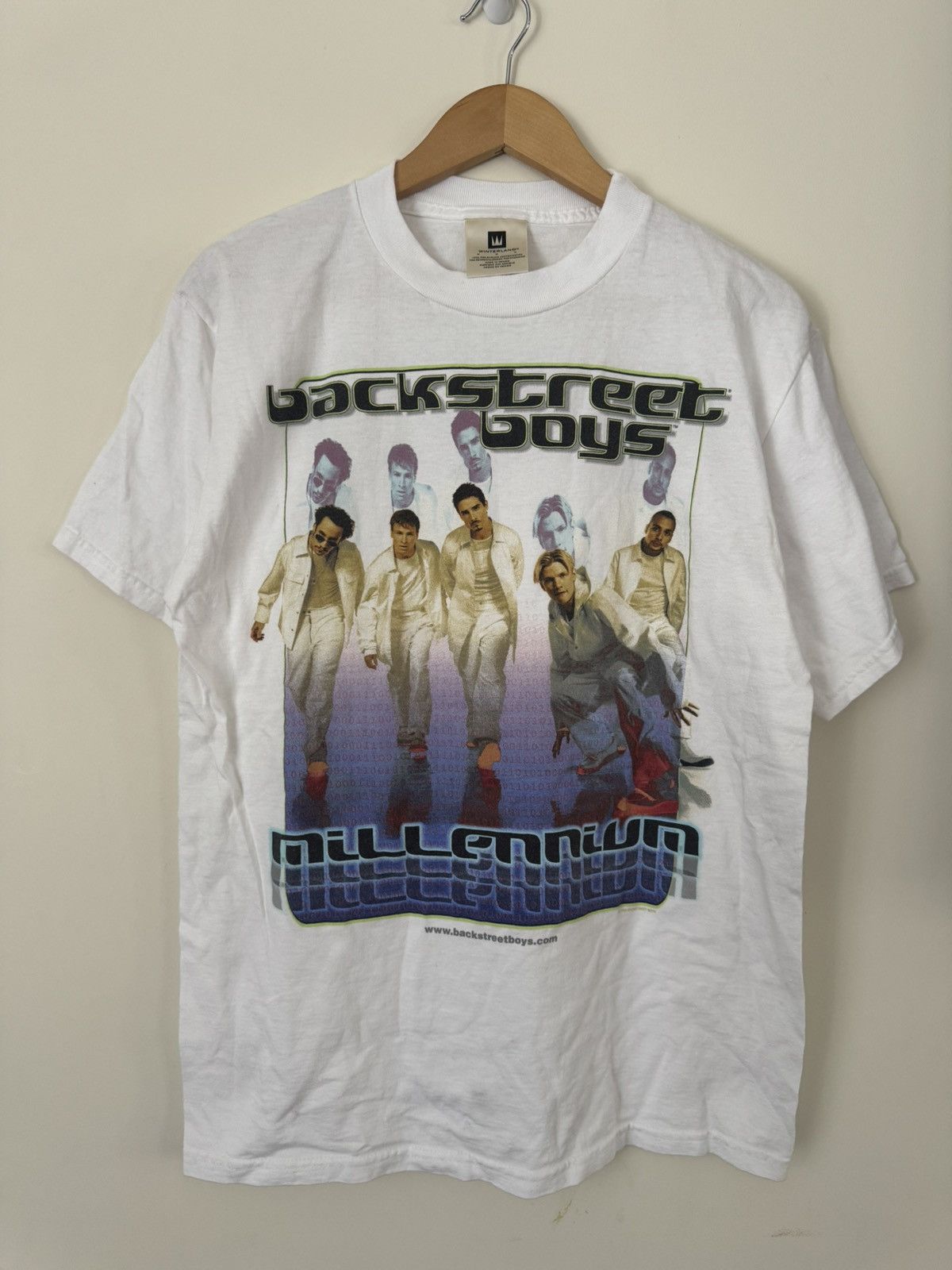 Vintage Vintage 1999 Backstreet Boys Millennium Tour Tee Size US M / EU 48-50 / 2 - 2 Thumbnail