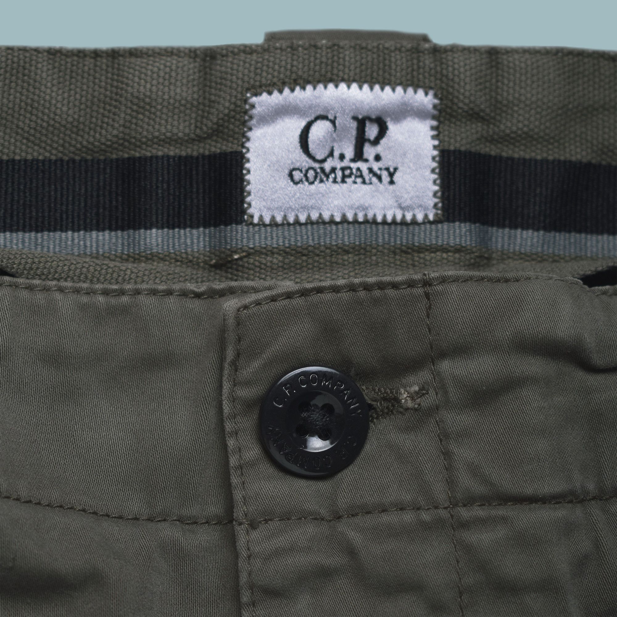 C.P. Company C.P. COMPANY BEIGE GARMENT DYED COTTON PANTS Size US 32 / EU 48 - 2 Thumbnail