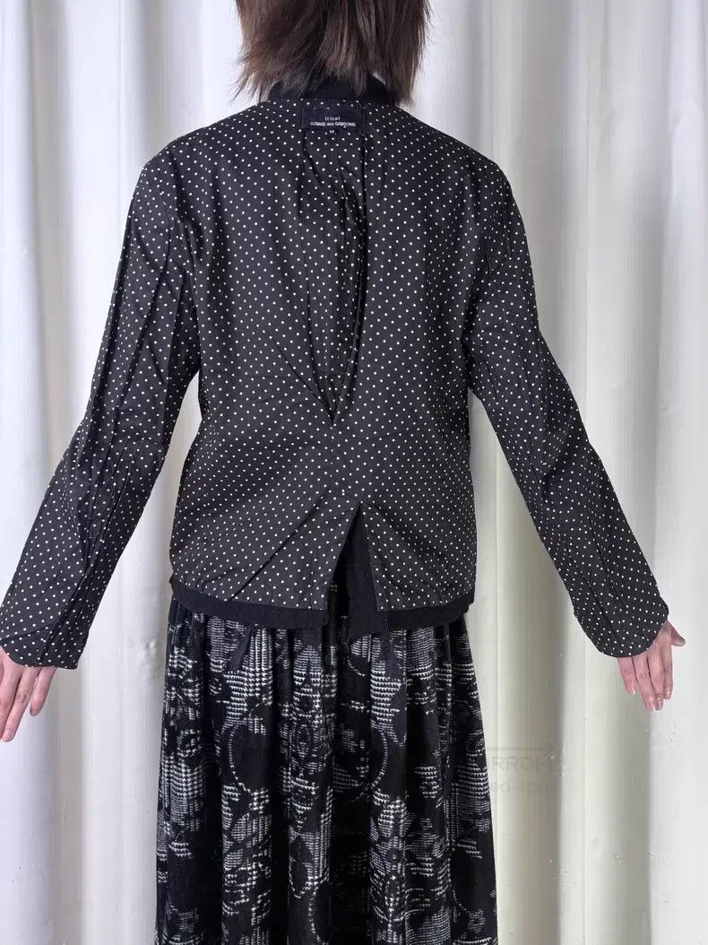 Comme des Garcons Comme Des Garcons Vintage Polka Dot Fleece Jacket Size M / US 6-8 / IT 42-44 - 6 Thumbnail