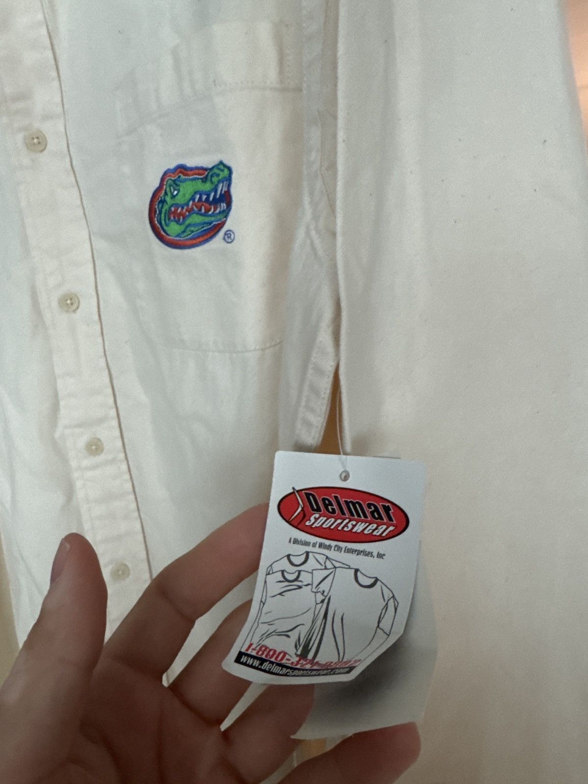 Vintage Vintage University of Florida Gators Work Shirt Size US XL / EU 56 / 4 - 4 Thumbnail
