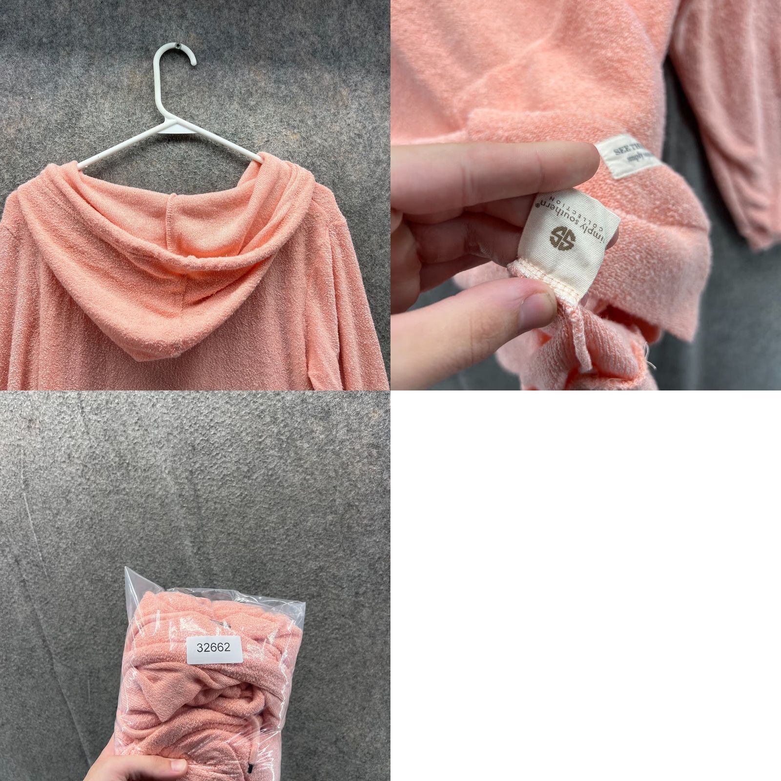 Pinko Simply Southern Hoodie Womens Small Pink Pullover Hooded Crew Neck Fleece Logo Sweatshirt Size S / US 4 / IT 40 - 8 Thumbnail