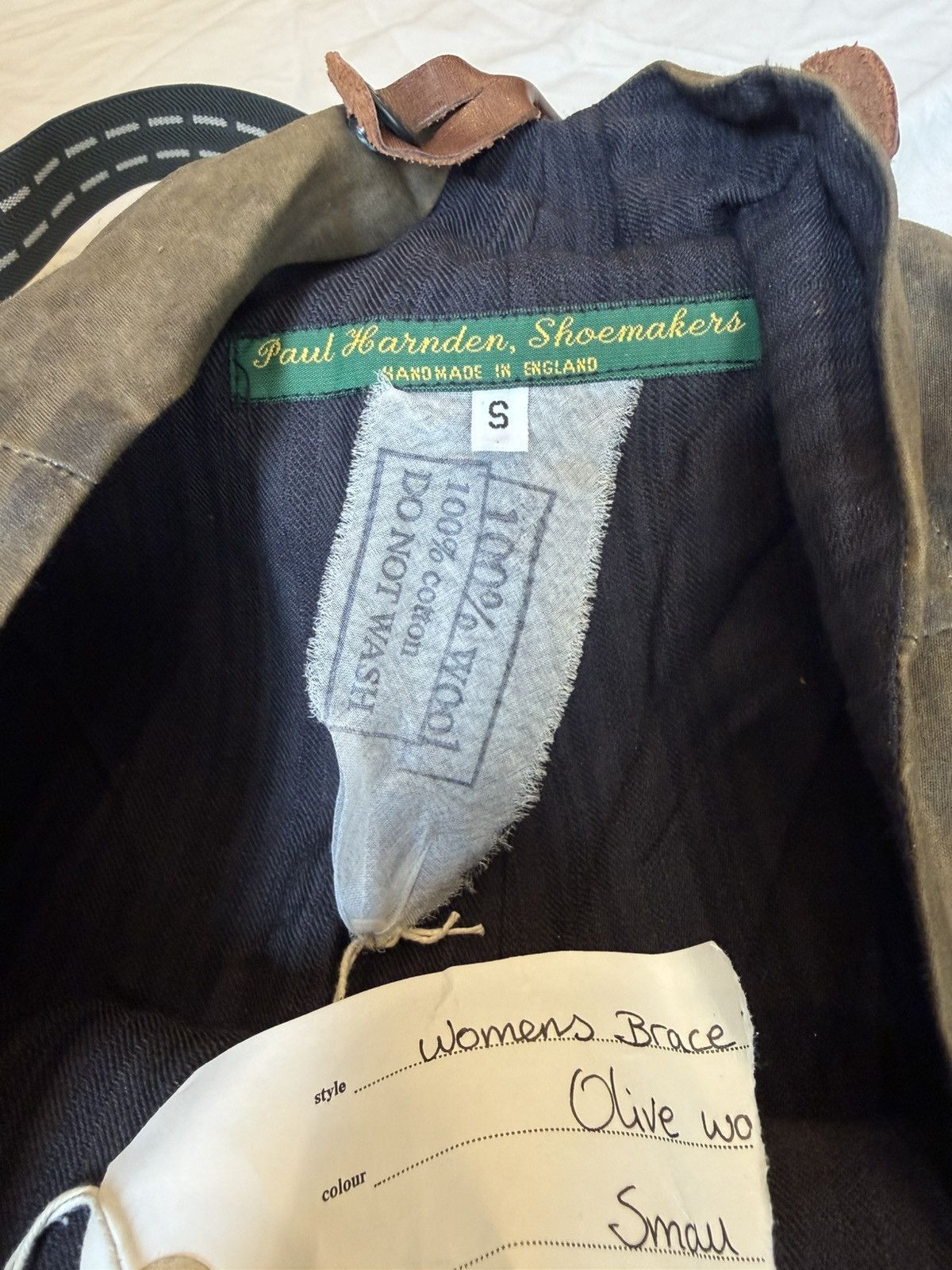 Paul Harnden Shoemakers Wax brace jeans Size US 28 / EU 44 - 3 Thumbnail