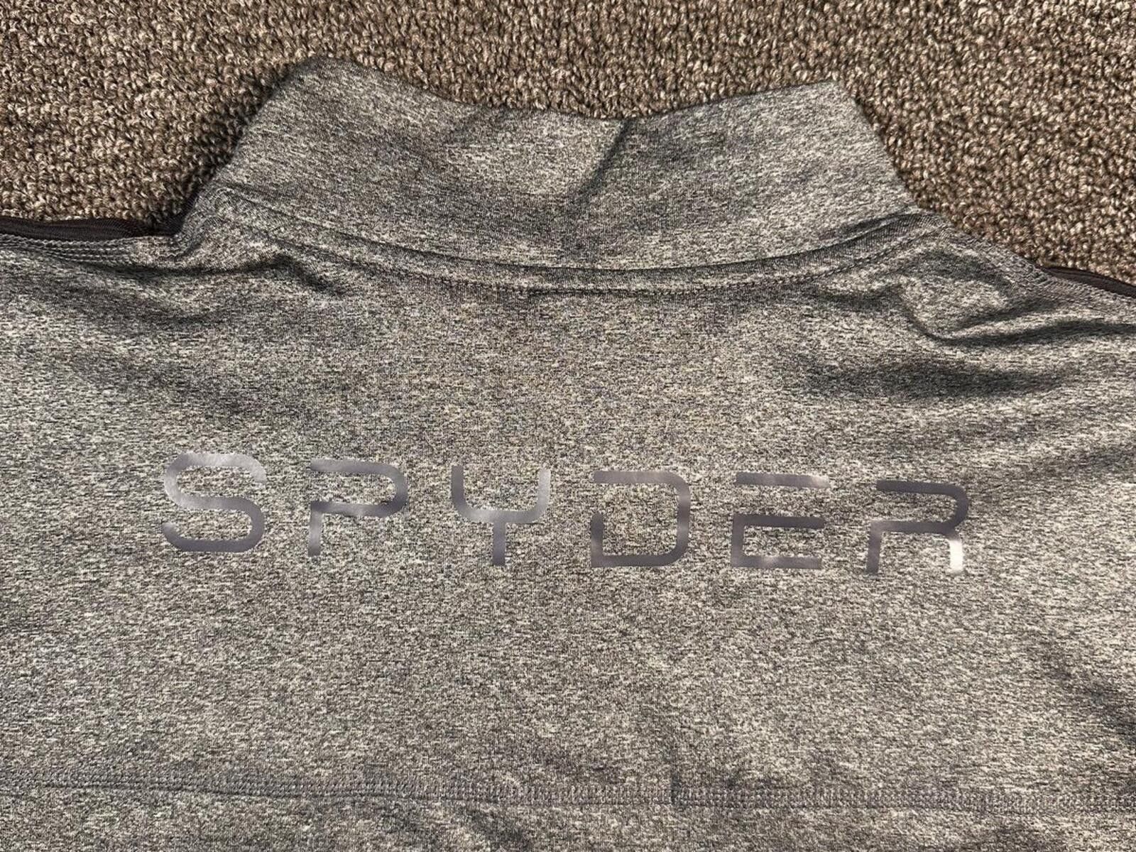 Spyder Spyder Men's Gray Quarter-Zip Pullover Size US M / EU 48-50 / 2 - 7 Thumbnail