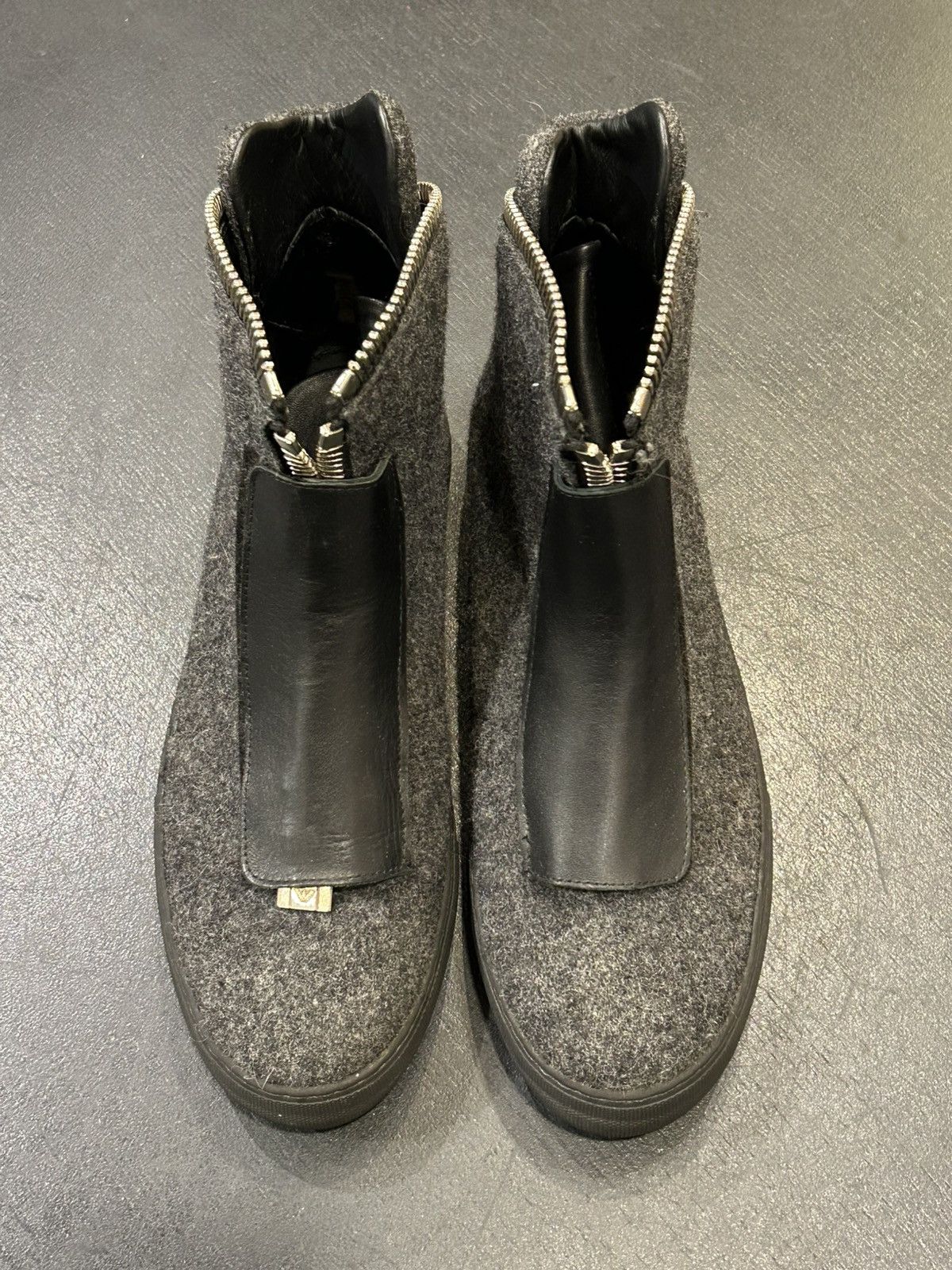 Armani Armani Wool Zip Up Sneaker Size US 8 / EU 41 - 6 Thumbnail
