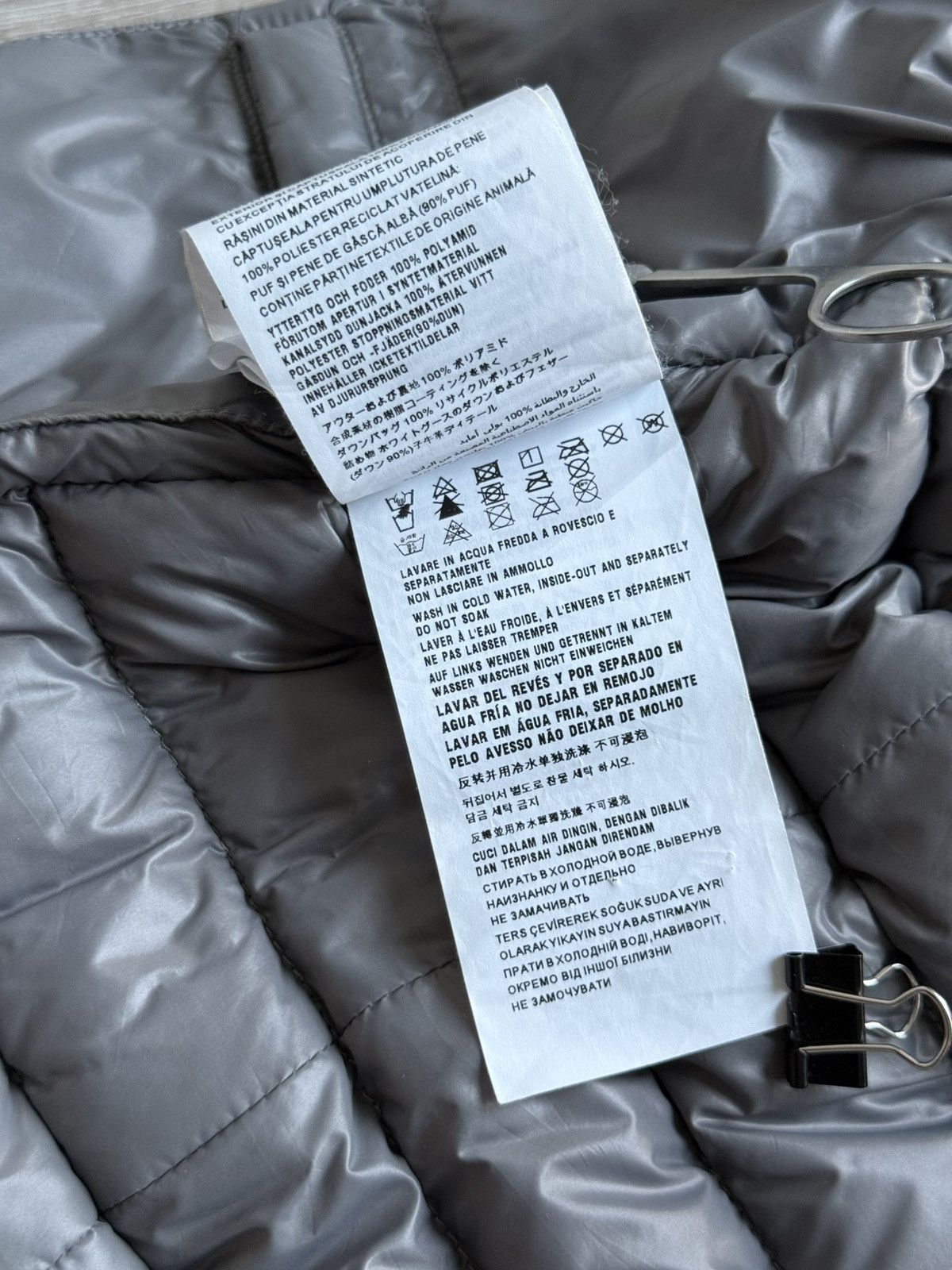 Prada Prada Nylon Hooded Blue Down Badge Triangle Logo Jacket Size XS / US 0-2 / IT 36-38 - 18 Thumbnail