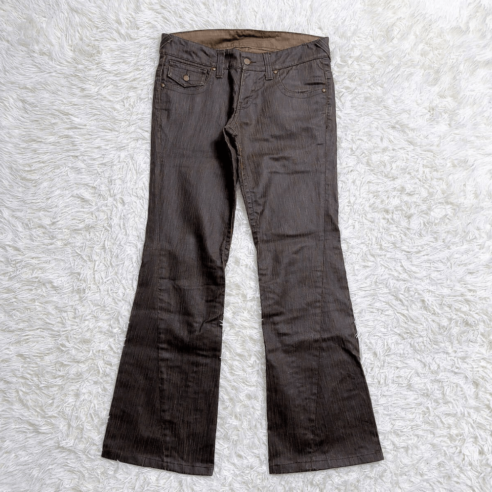 Tornado Mart Tornado Mart Flared Spiral Jeans Size US 30 / EU 46 - 1 Thumbnail