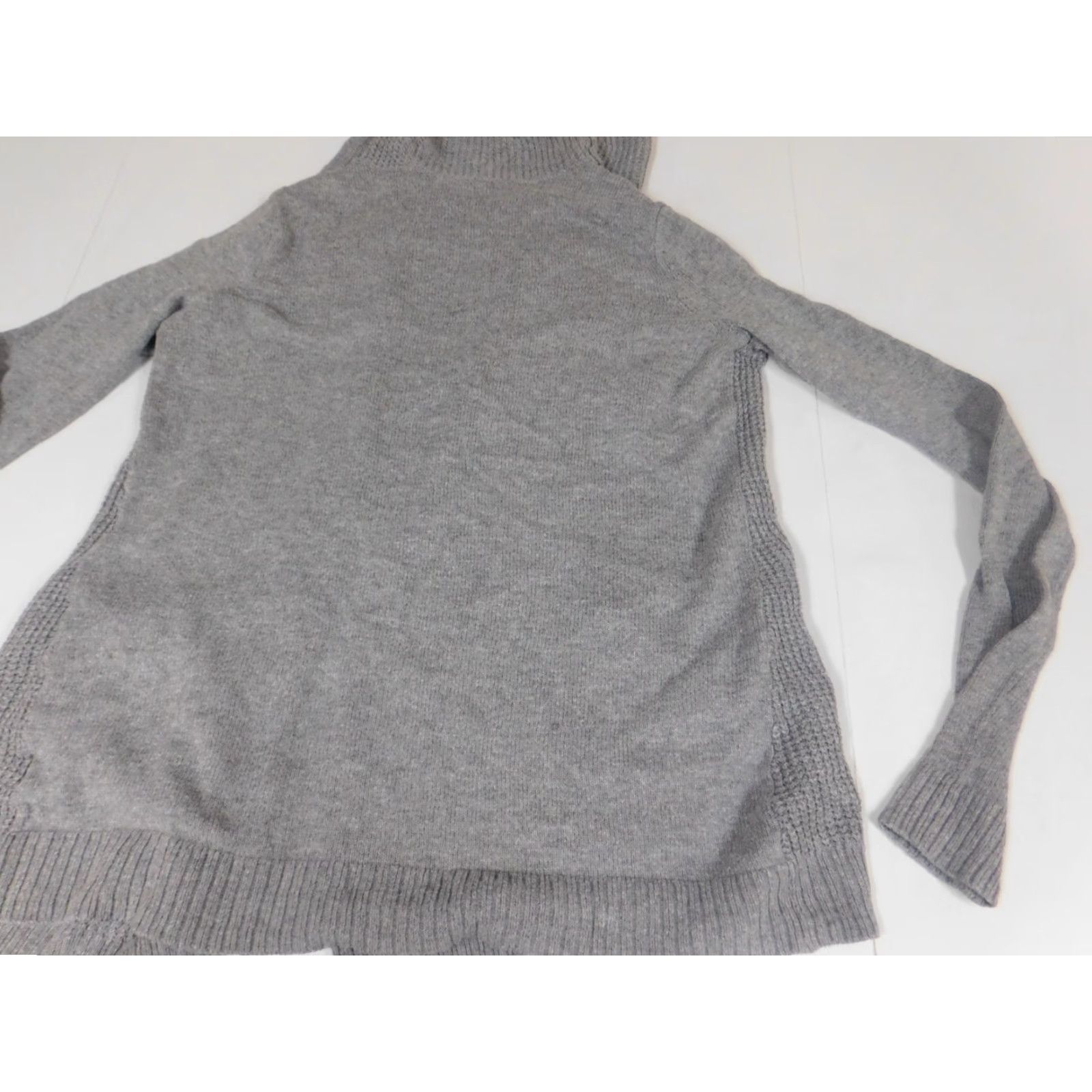 Vintage Sonoma Womens Sweater Gray Extra Small Knit Mock Neck Long Sleeve Cotton Pullover Embroidered All Seasons Stretch Classic Regular Size S Woman Vars. Size S / US 4 / IT 40 - 7 Thumbnail