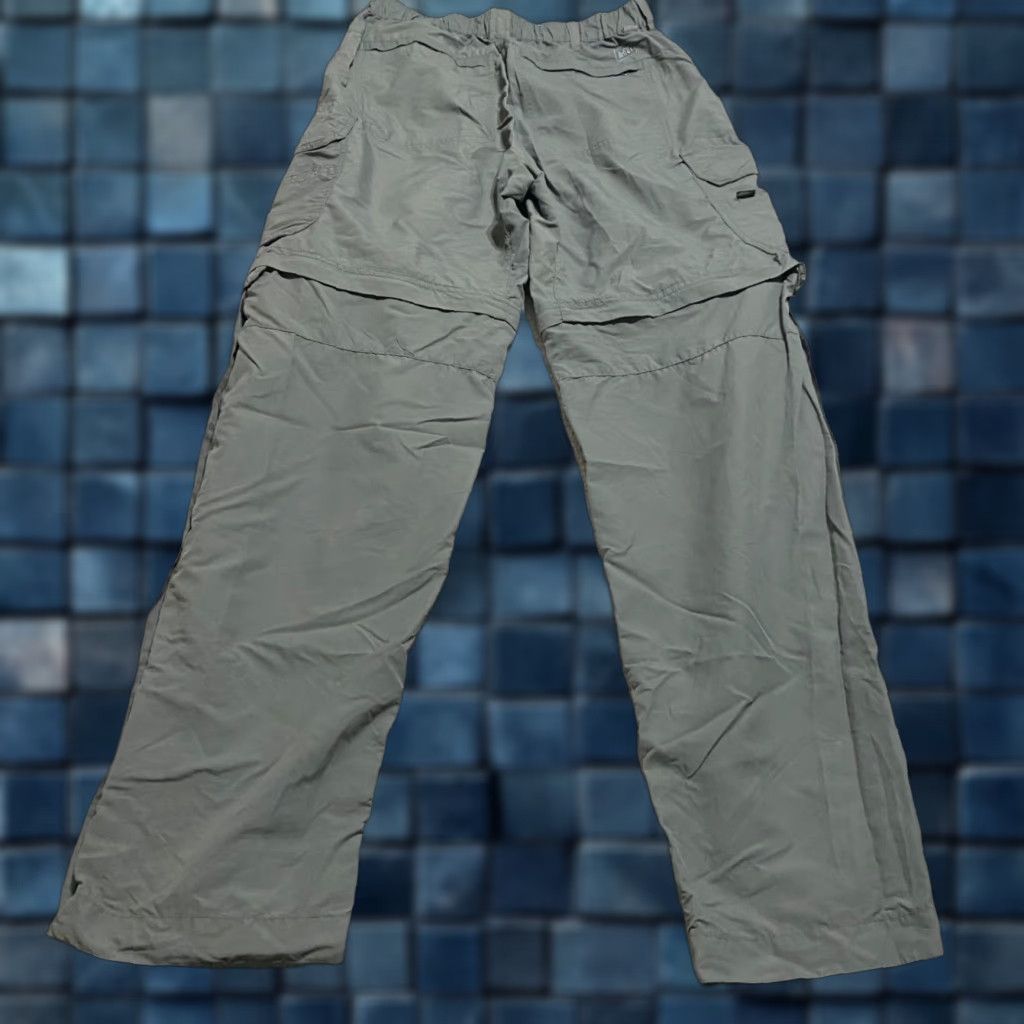 Vintage REI Gray Cargo Pants 34 Tall Nylon Cargo Convertible Hiking Camping Outdoor Mens Pants Regular Gray Size US 34 / EU 50 - 1 Thumbnail