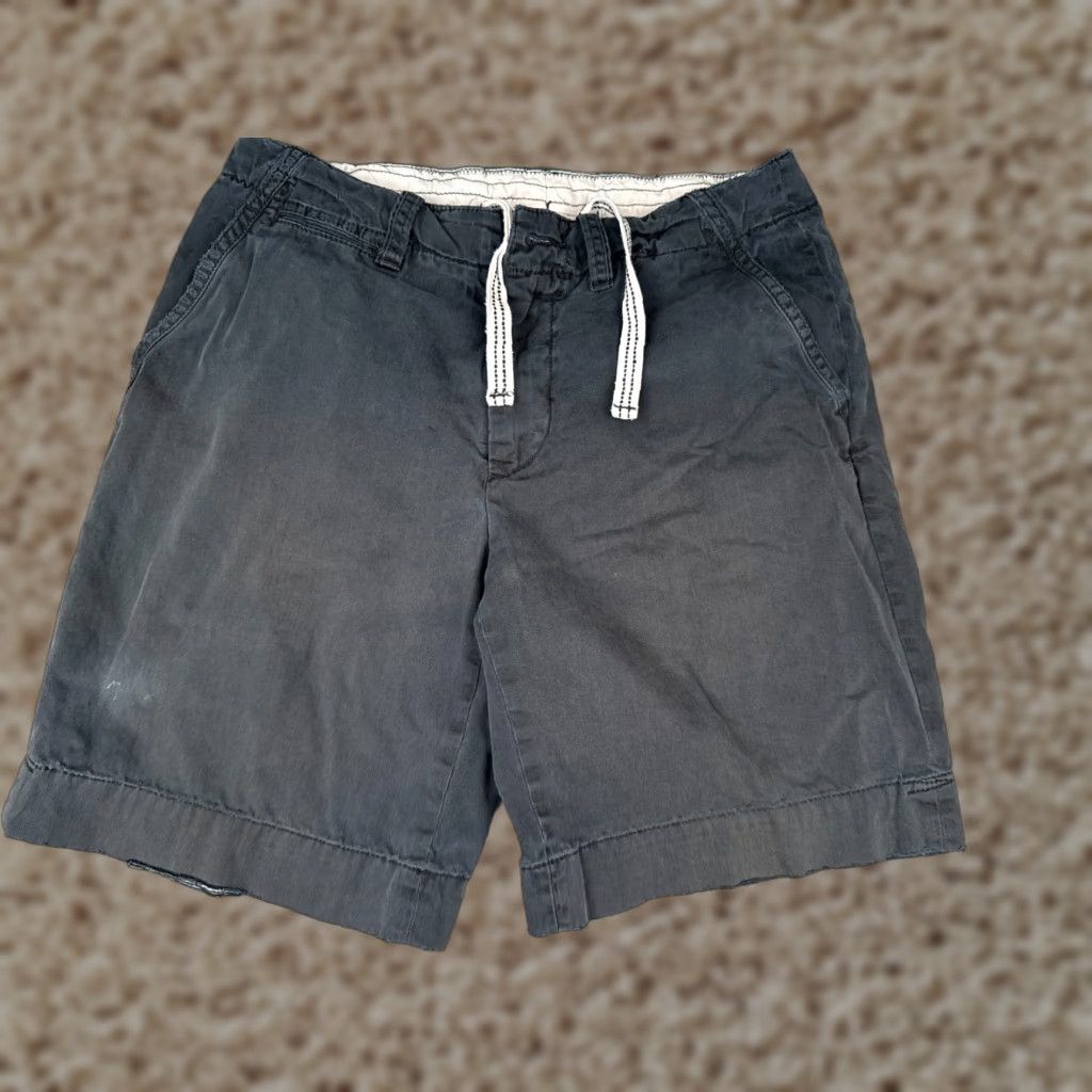 Tommy Bahama Ralph Lauren Shorts Men 33 Black Chino 100% Cotton Flat Front 33x10 READ ME Size US 33 - 1 Thumbnail