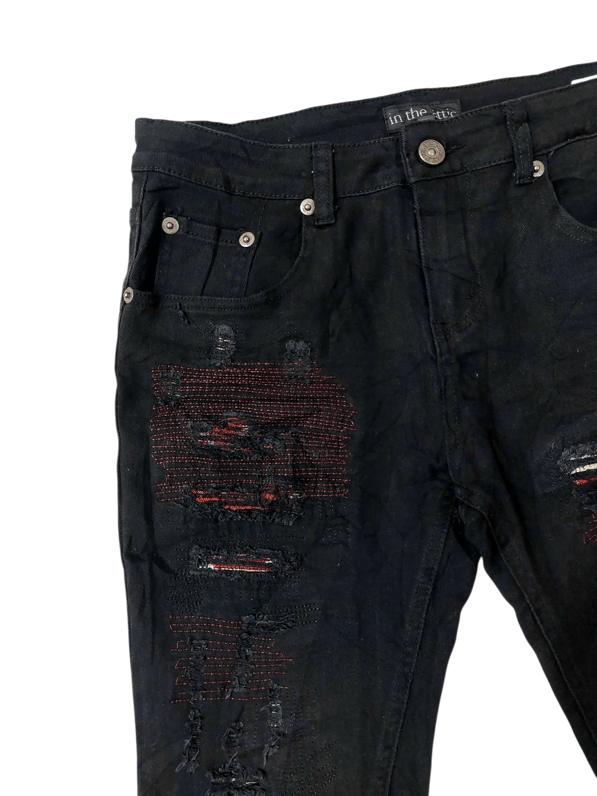 In The Attic In the Attic Stretchable Punk Inspired by Kurt Cobain Size US 31 - 6 Thumbnail