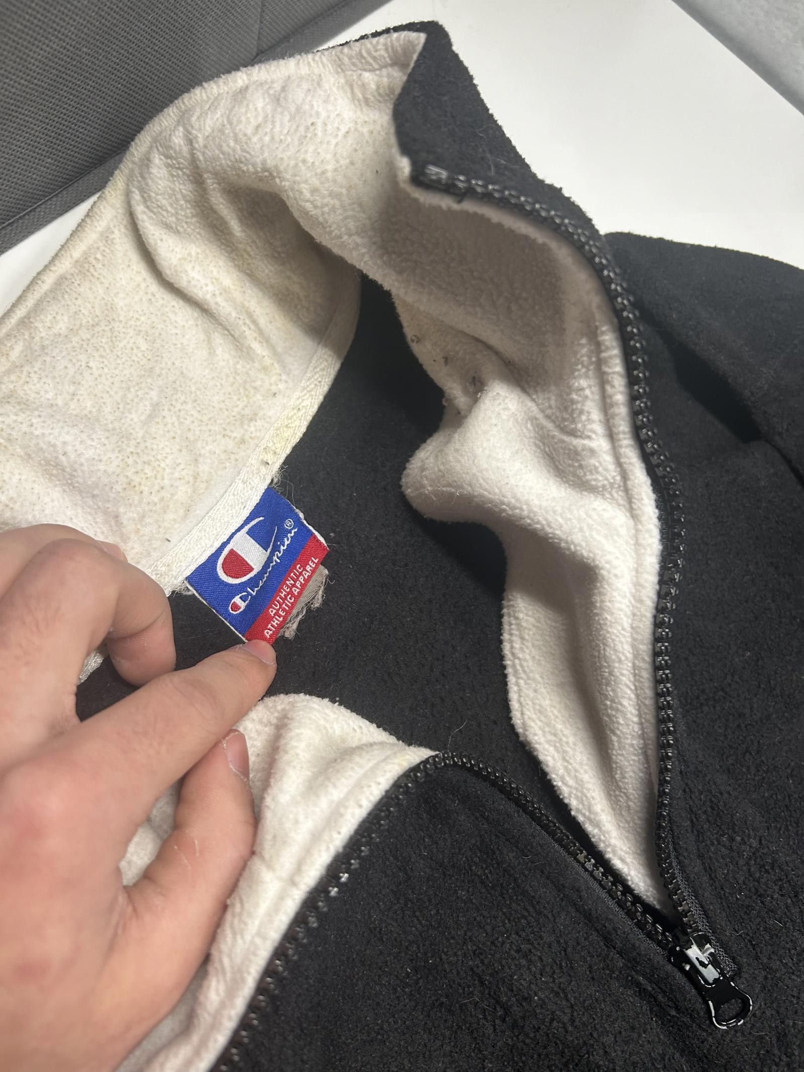 Champion Champion Black Fleece Quarter-Zip Jumper Size US L / EU 52-54 / 3 - 5 Thumbnail