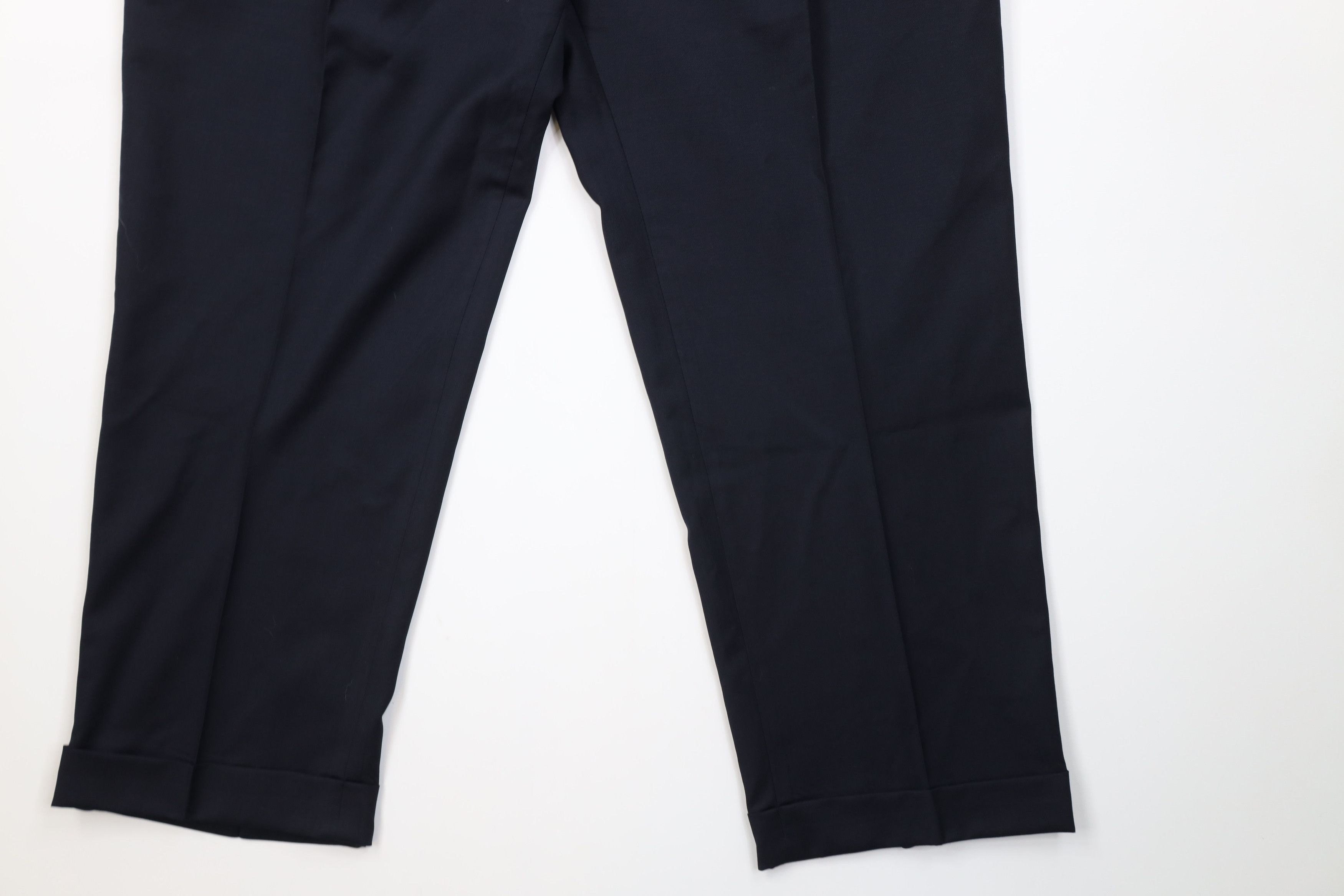 Jos. A. Bank Jos A Bank Traveler's 2 Piece Wool Suit Wedding Nav Size 44S - 12 Thumbnail