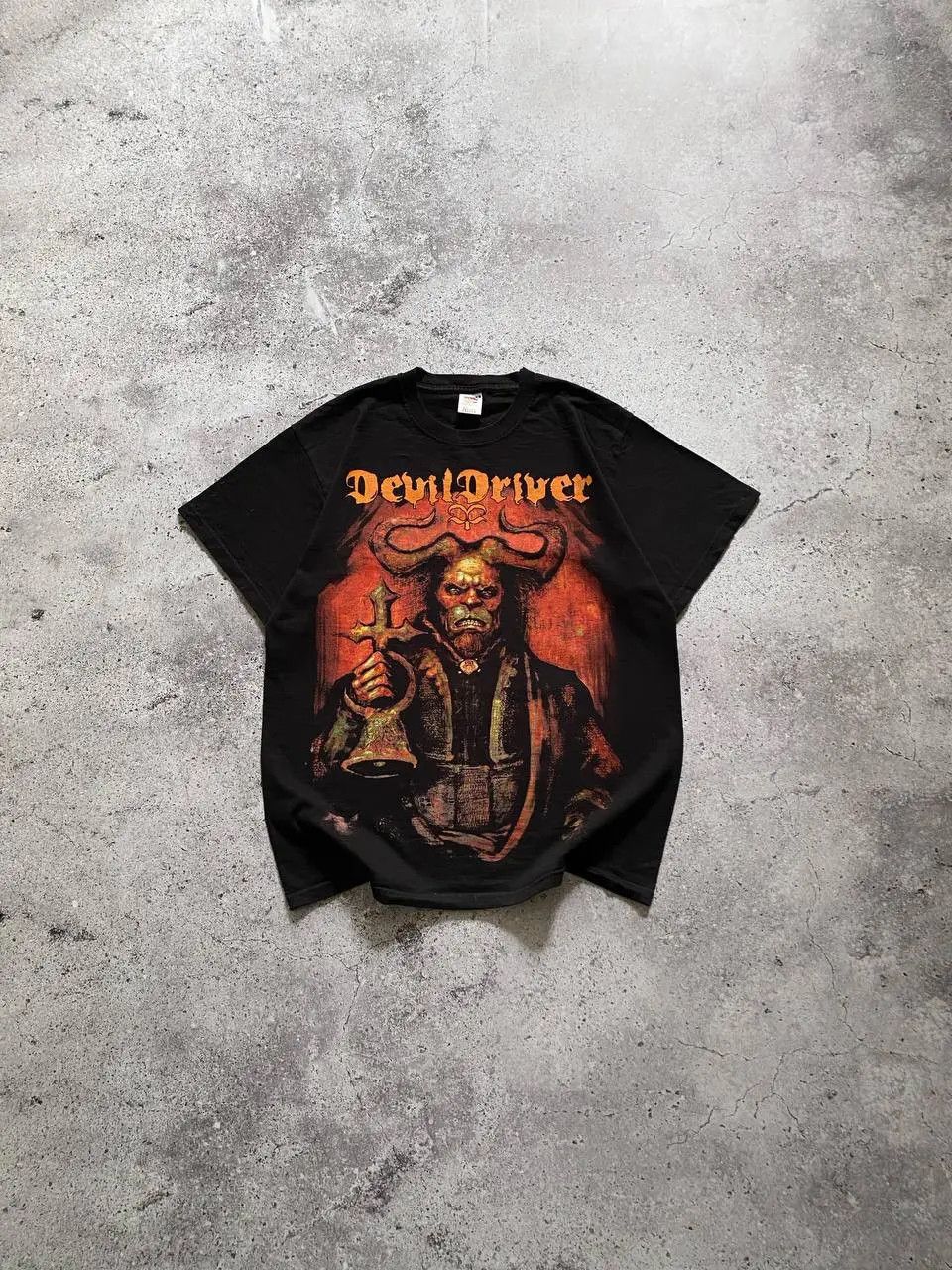 Band Tees VINTAGE DEVIL DRIVER TRASH METAL BAND T SHIRT Size US M / EU 48-50 / 2 - 1 Thumbnail