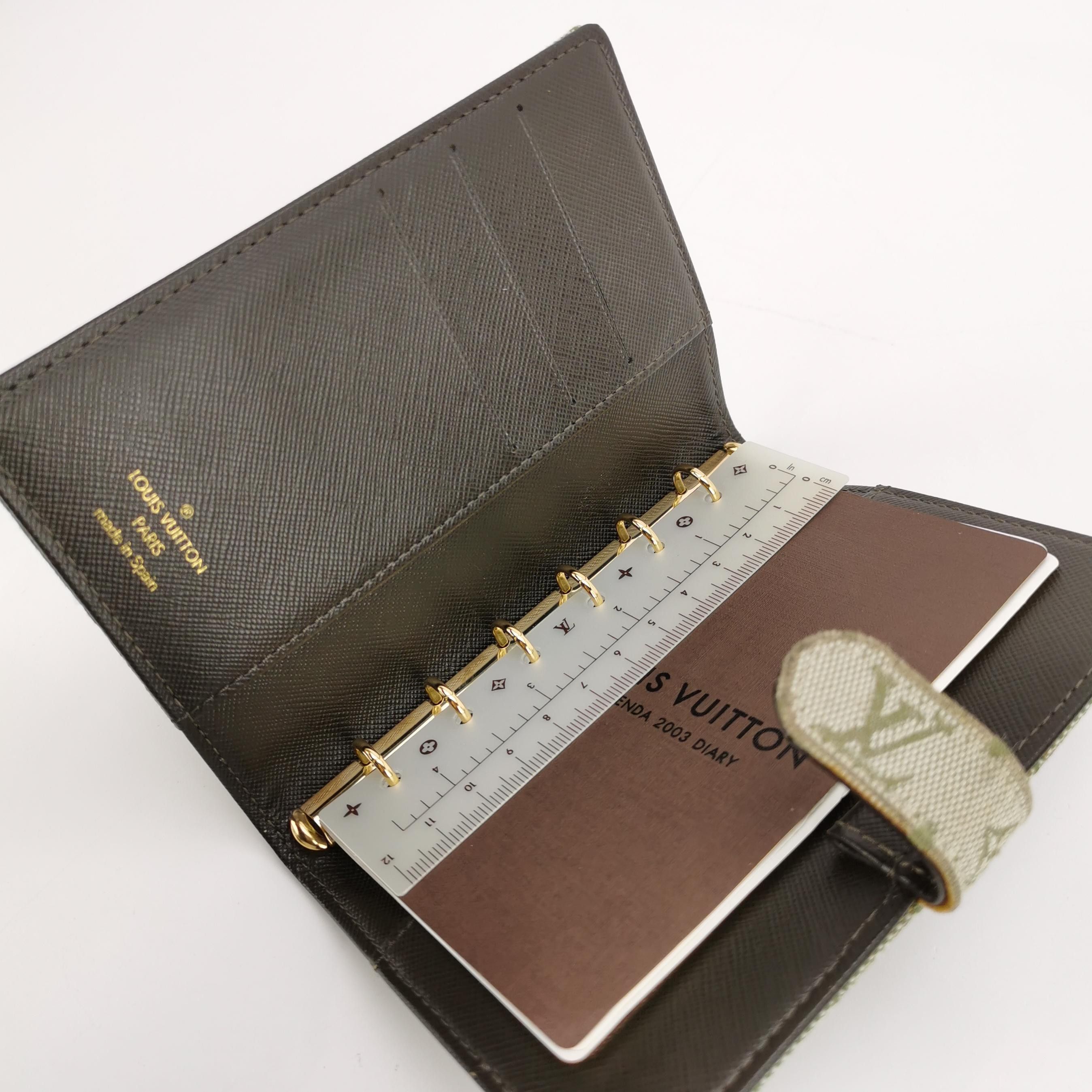 Louis Vuitton Louis Vuitton (LV) Canvas Monogram Notebook Leather Case -y Size ONE SIZE - 2 Thumbnail