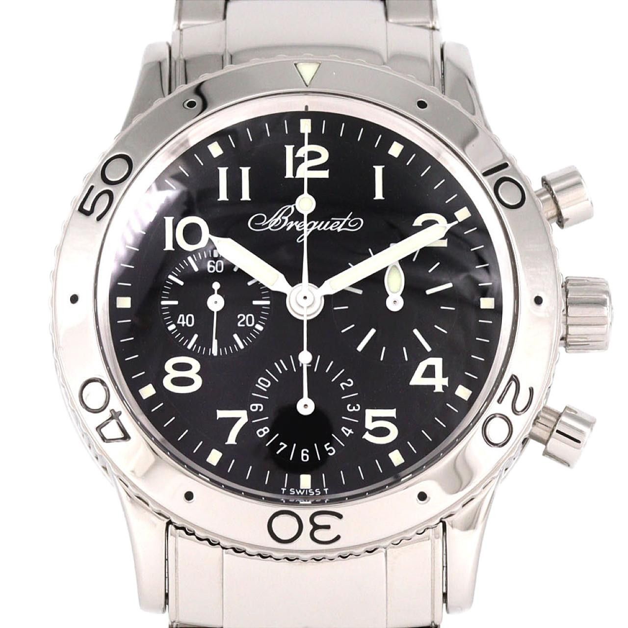 Other Breguet Breguet Aeronavale Stainless Steel Mens Metal Automatic 3800ST/92/SW9 DUTY FREE for USA Size ONE SIZE - 1 Thumbnail
