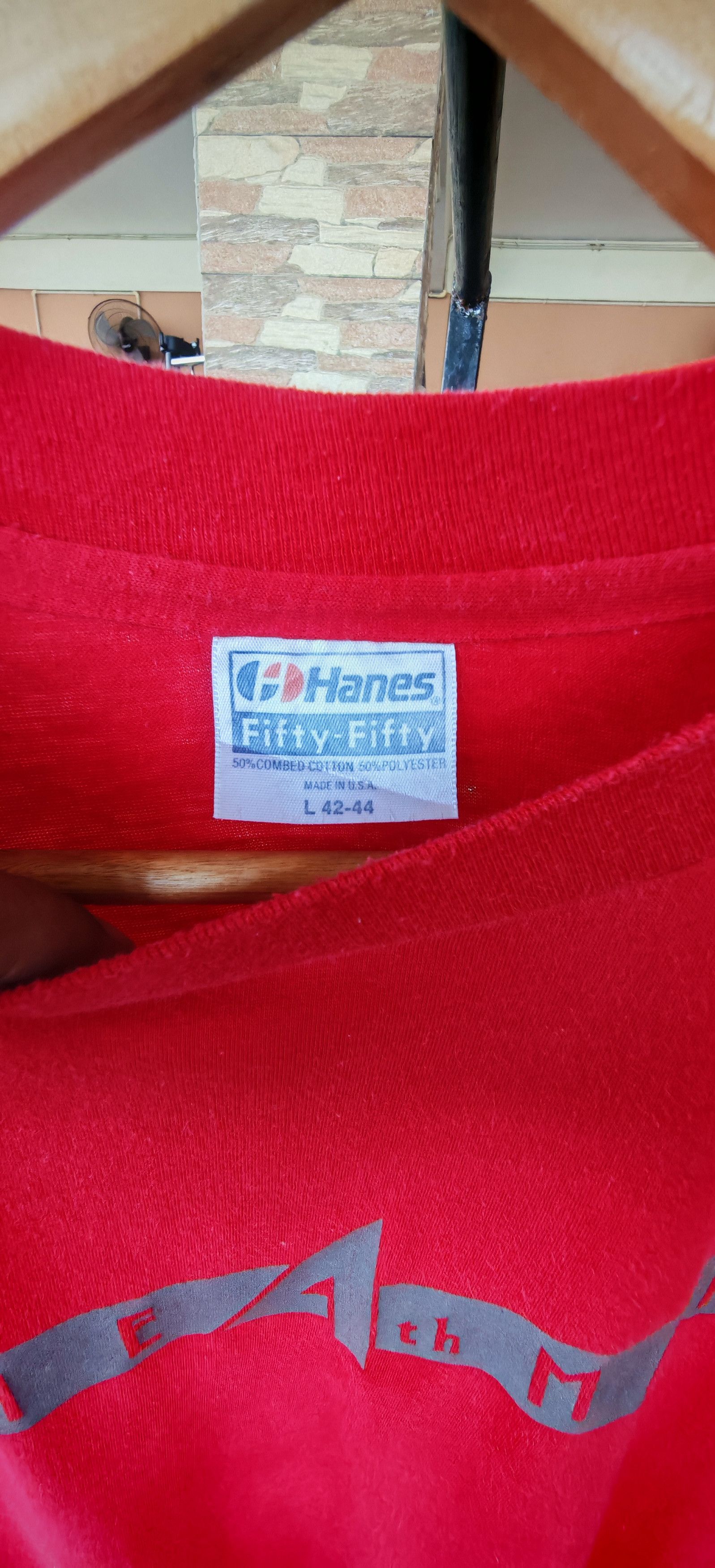 Vintage The 4th Man vintage hanes 80s USA movie tee Size US L / EU 52-54 / 3 - 4 Thumbnail