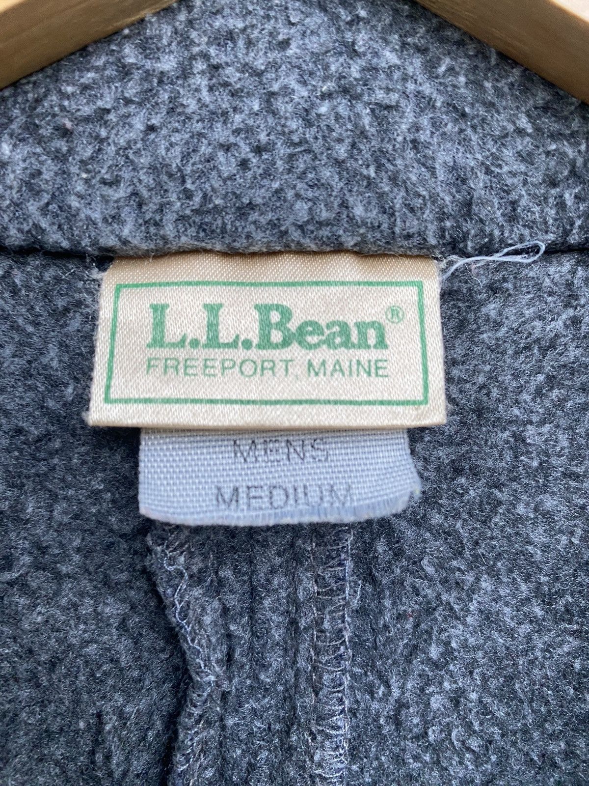 L.L. Bean × Vintage Vintage LL Bean Fleece Zipper jacket Size US M / EU 48-50 / 2 - 6 Thumbnail