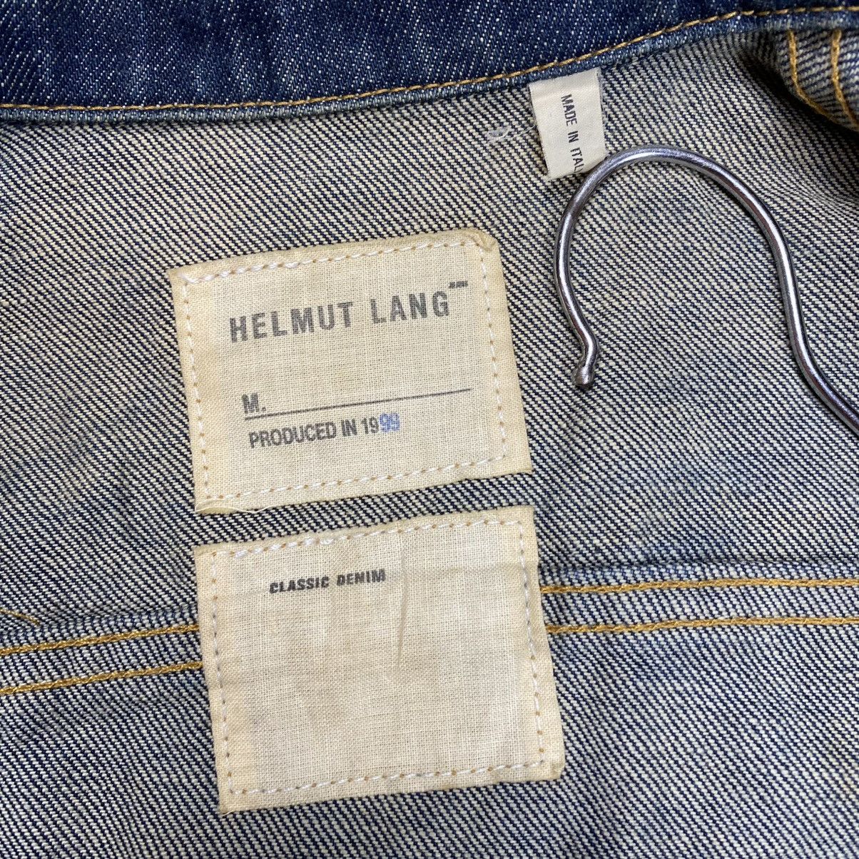 Helmut Lang Vintage Helmut lang 1999 classic denim jacket Size M / US 6-8 / IT 42-44 - 8 Thumbnail